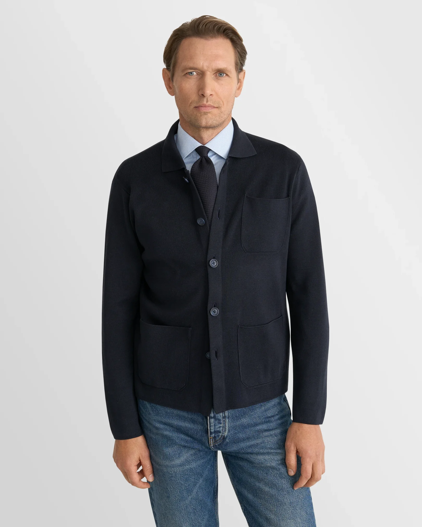 Eton - Fine Stripe Signature Twill Shirt