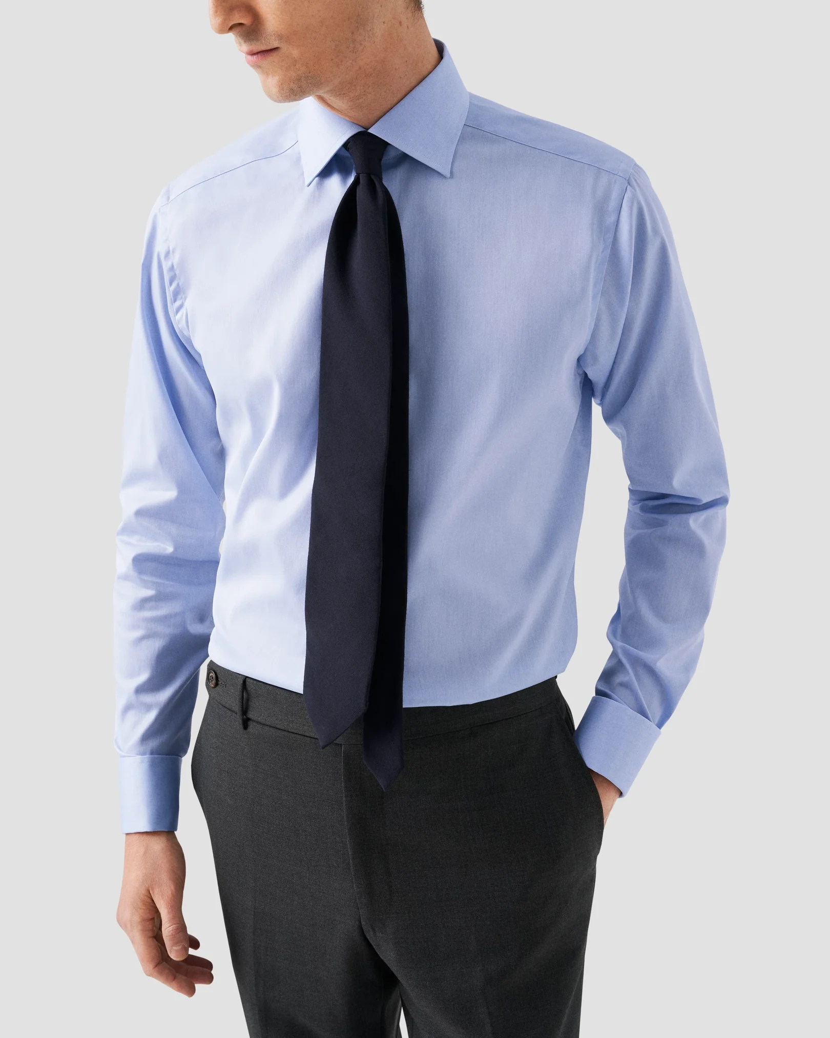 Eton - light blue shirt we4