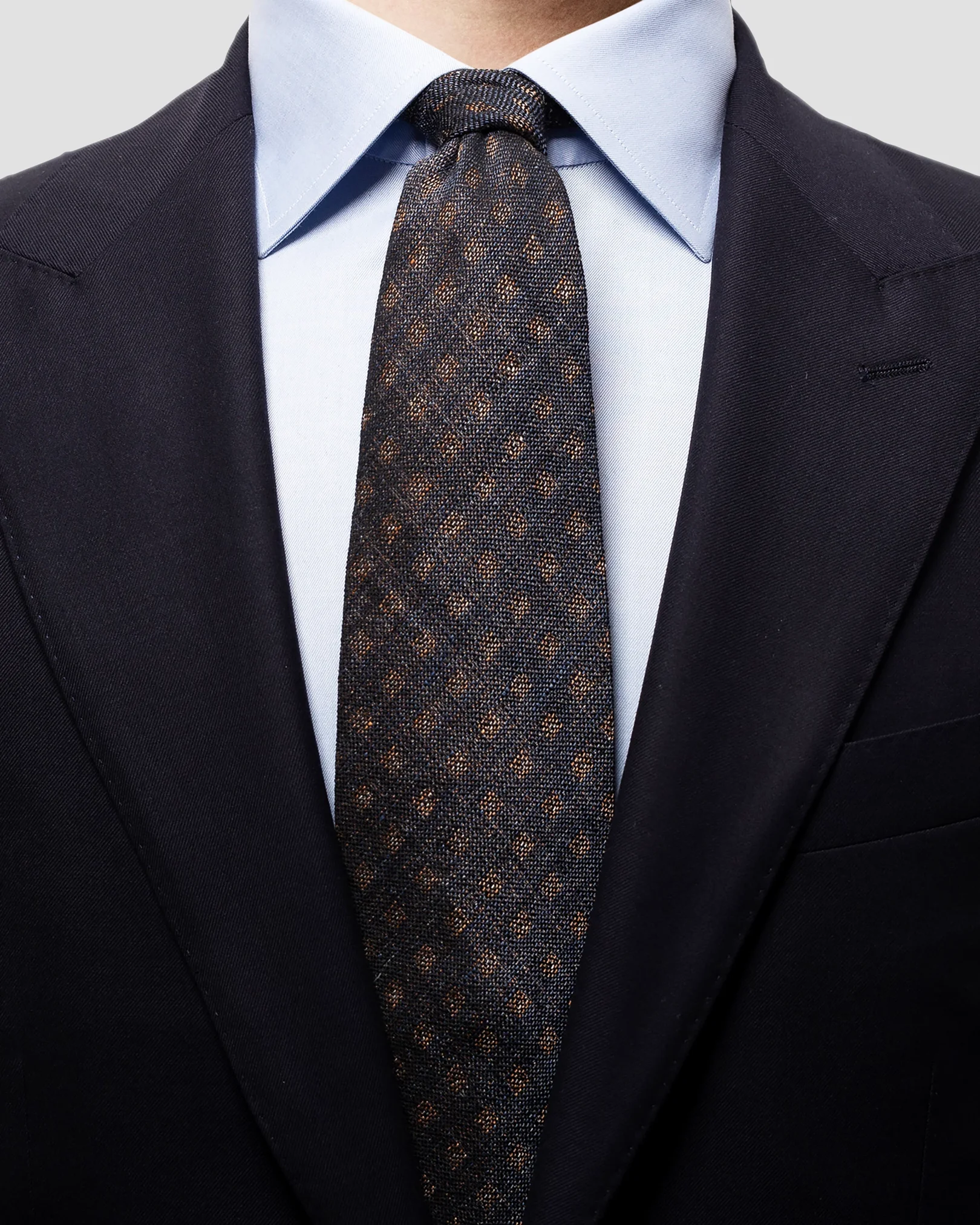 Eton - dotted blend tie