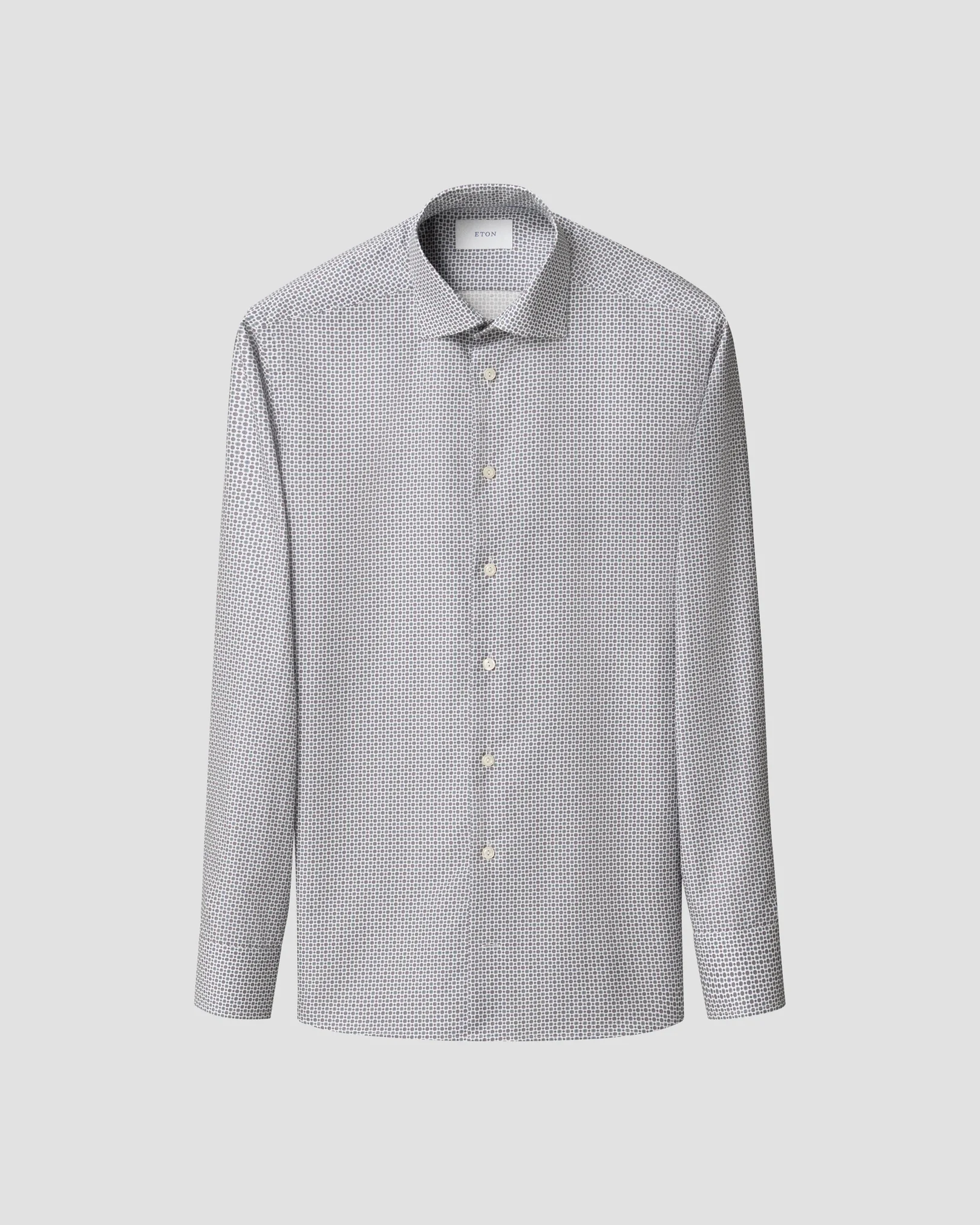 Eton - micro floral print shirt 256