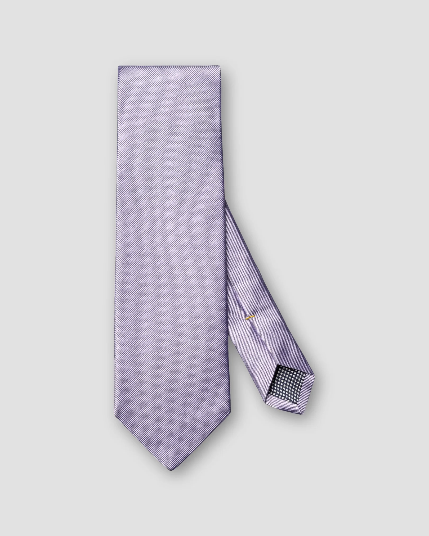 Eton - light purple solid silk twill tie