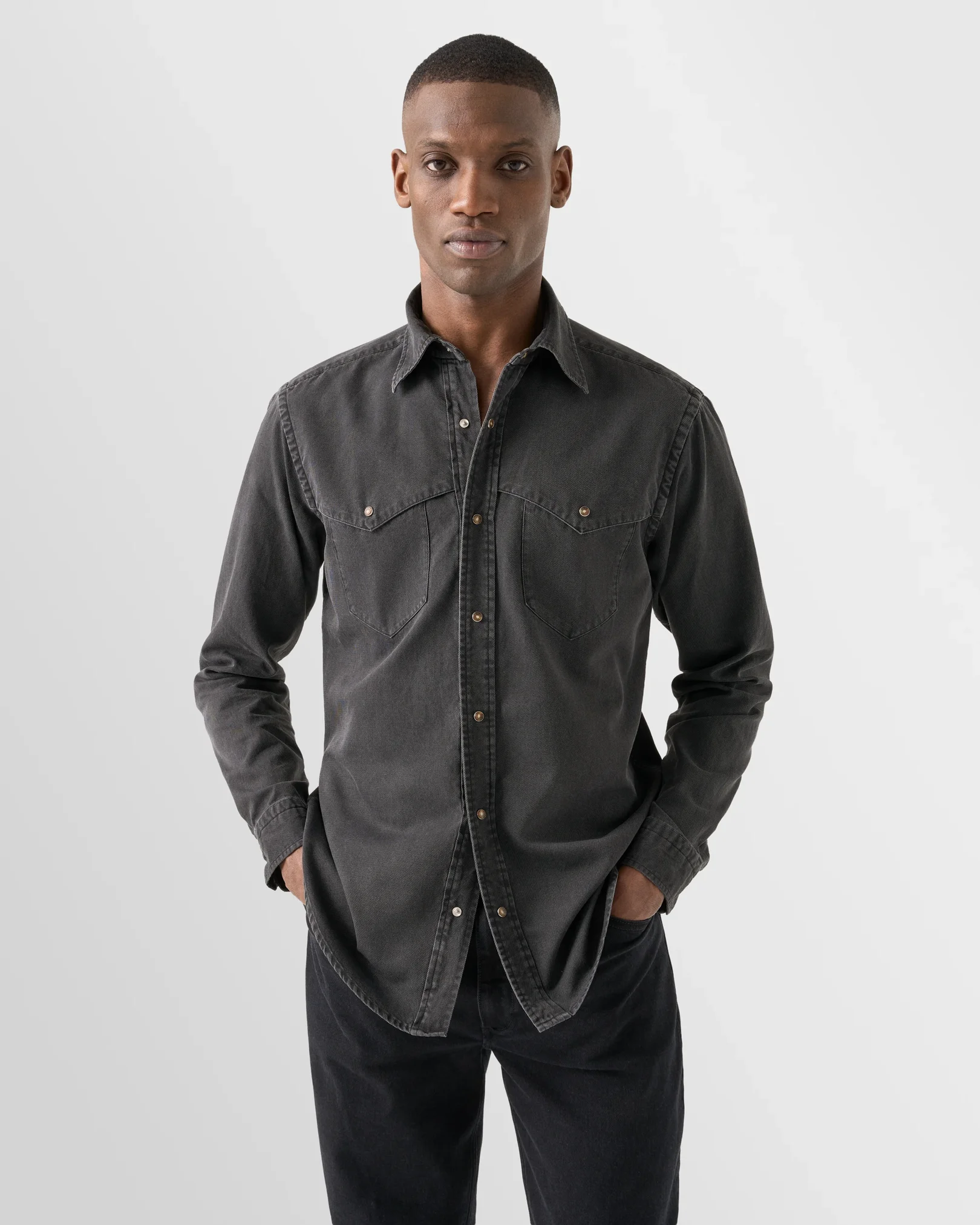 Eton - Black Indigo Shirt