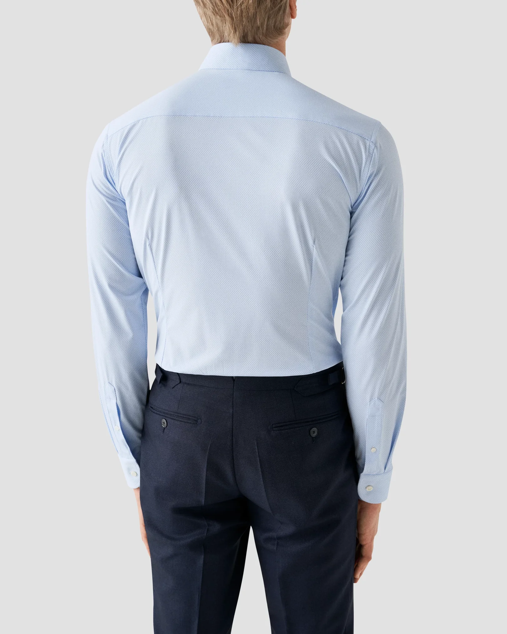 Eton - light blue bistrech cut away