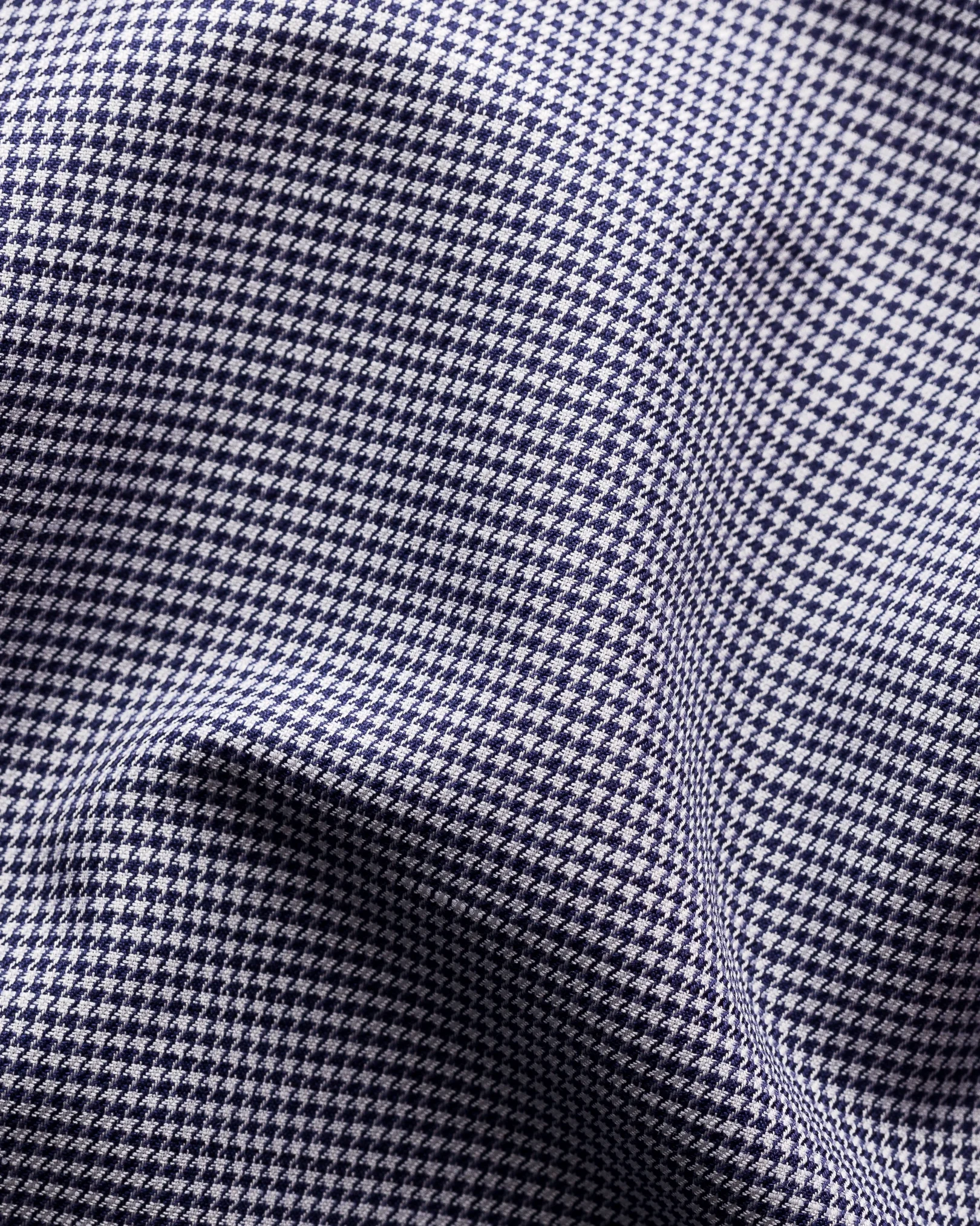 Eton - navy blue wrinkle free cotton linen