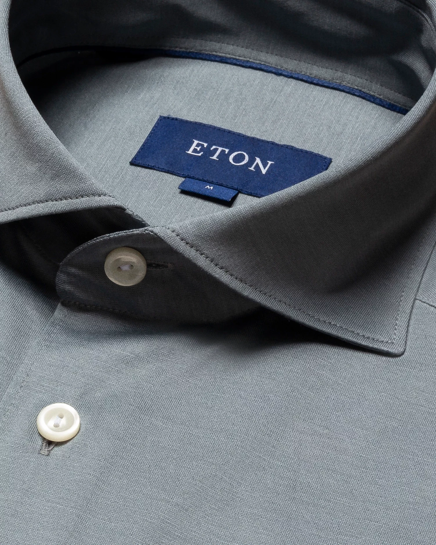 Eton - grey jersey wide spread