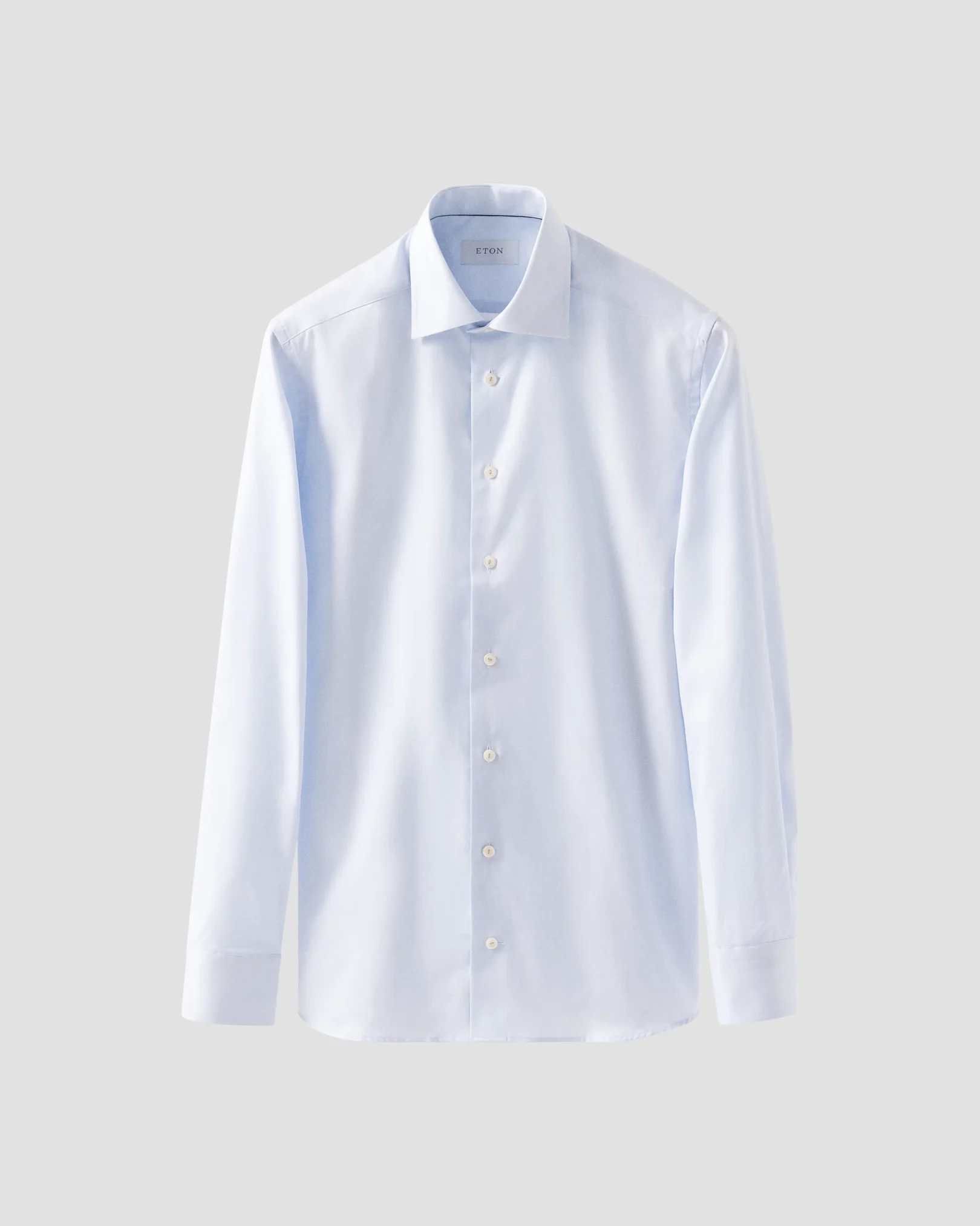 Eton - light blue twill passpoal shirt