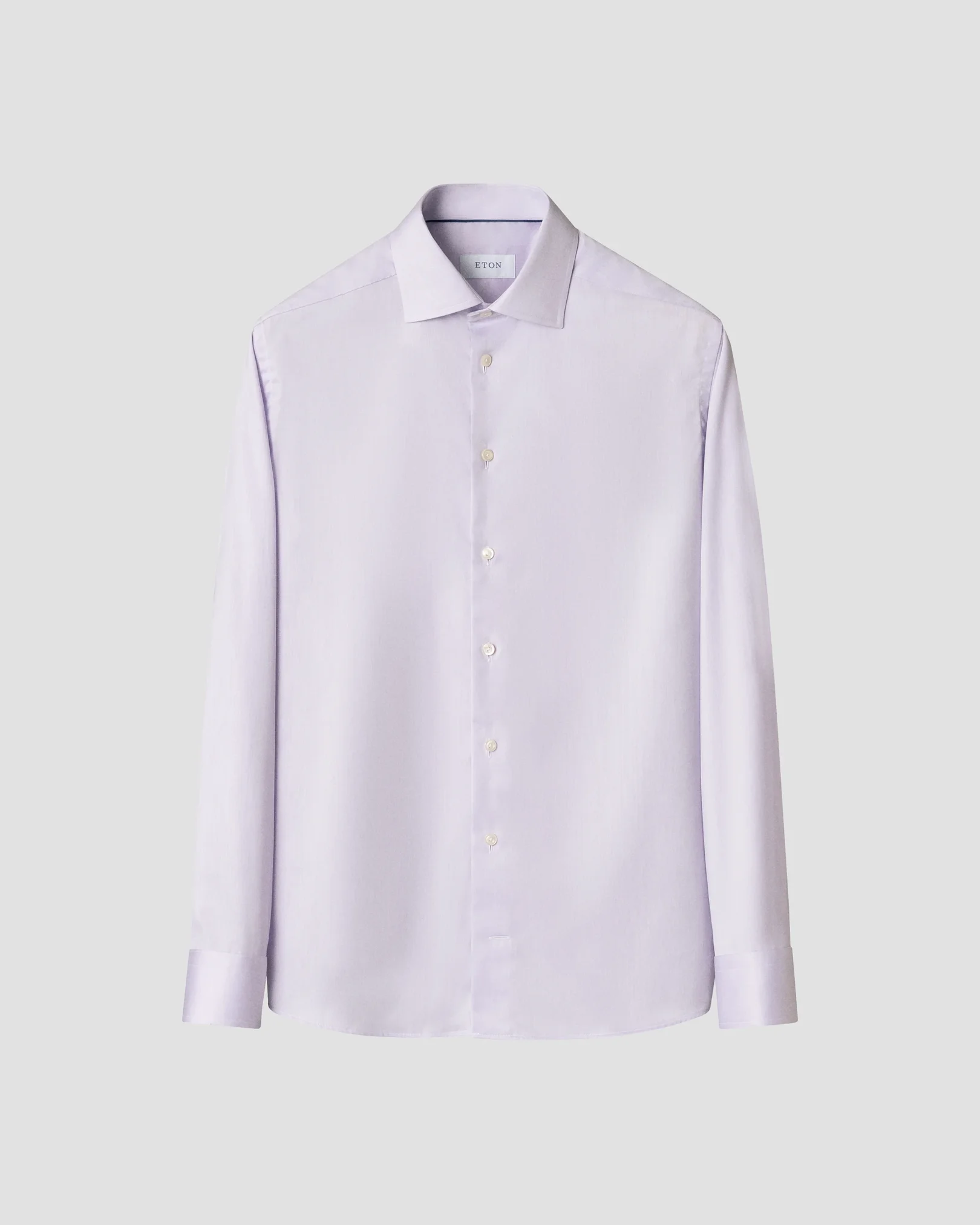 Eton - purple shirt signature twill