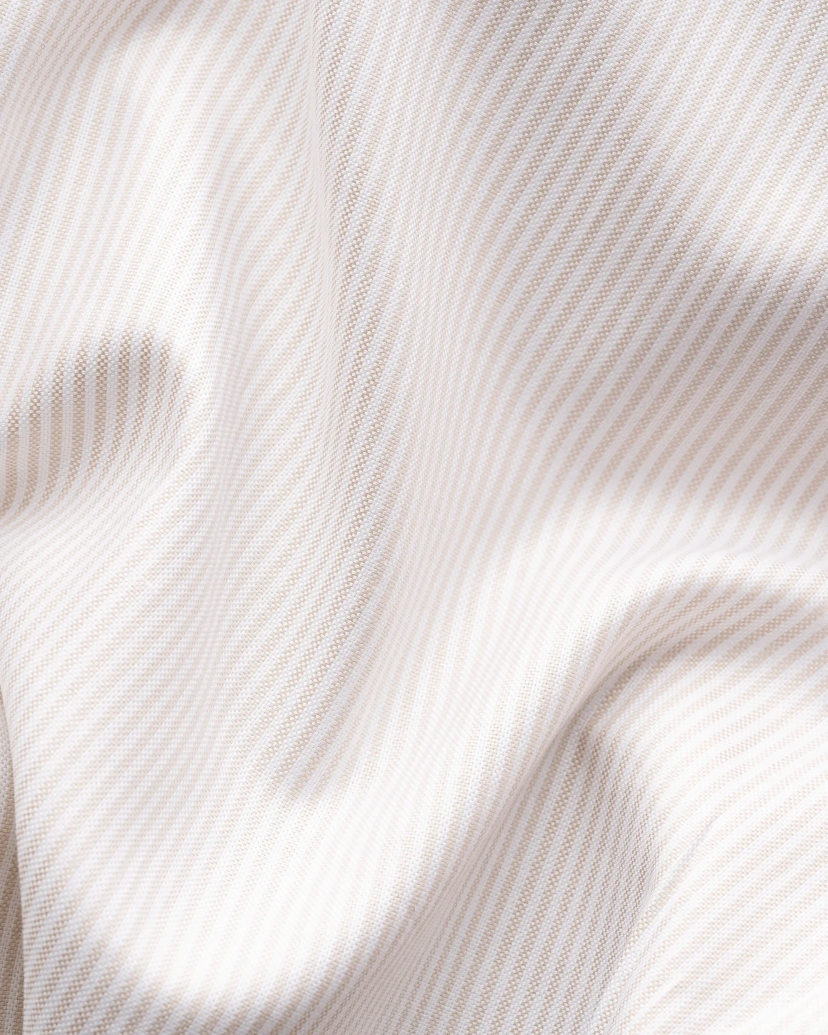 Eton - beige striped signature oxford shirt