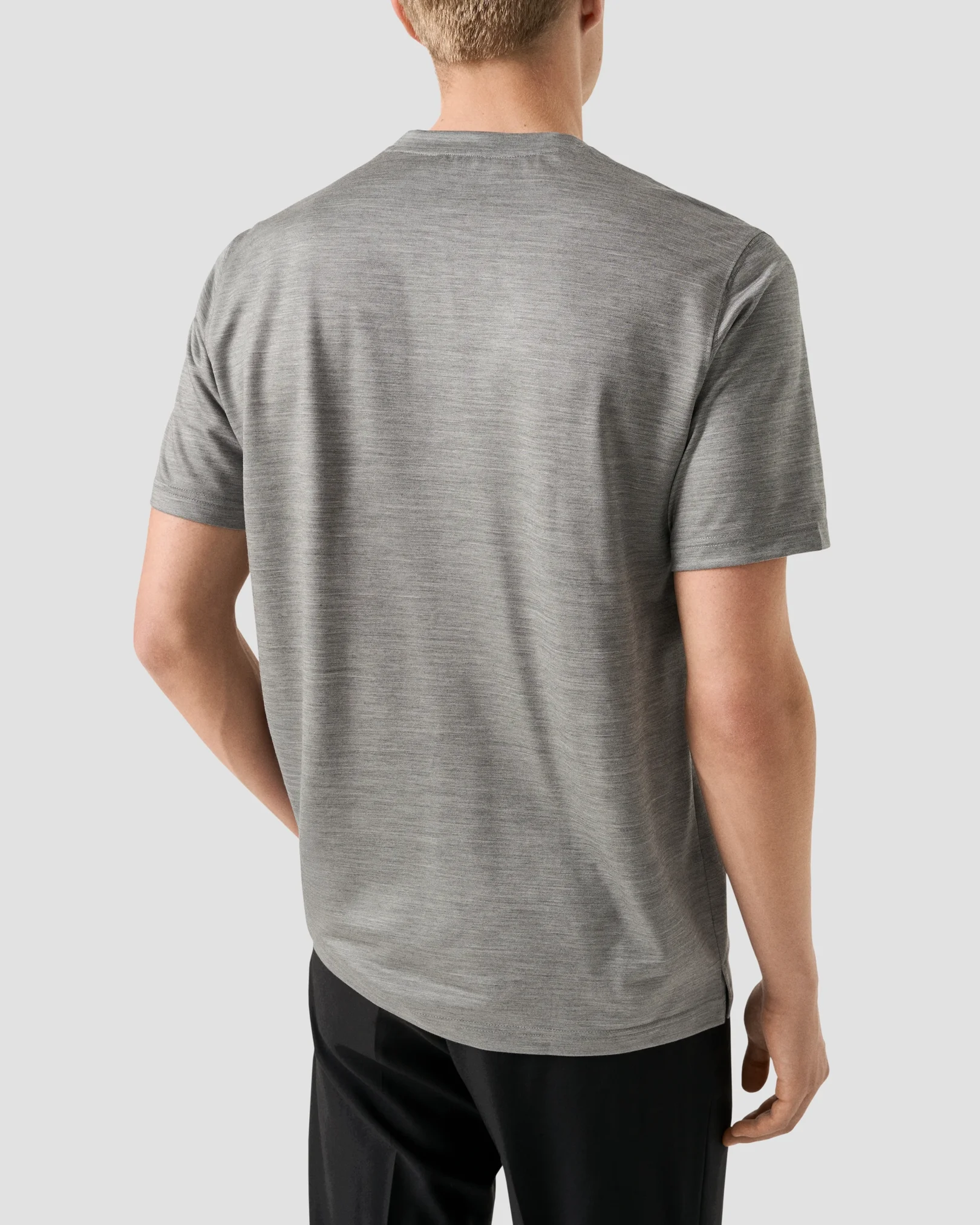 Eton - merino wool lyocell t shirt