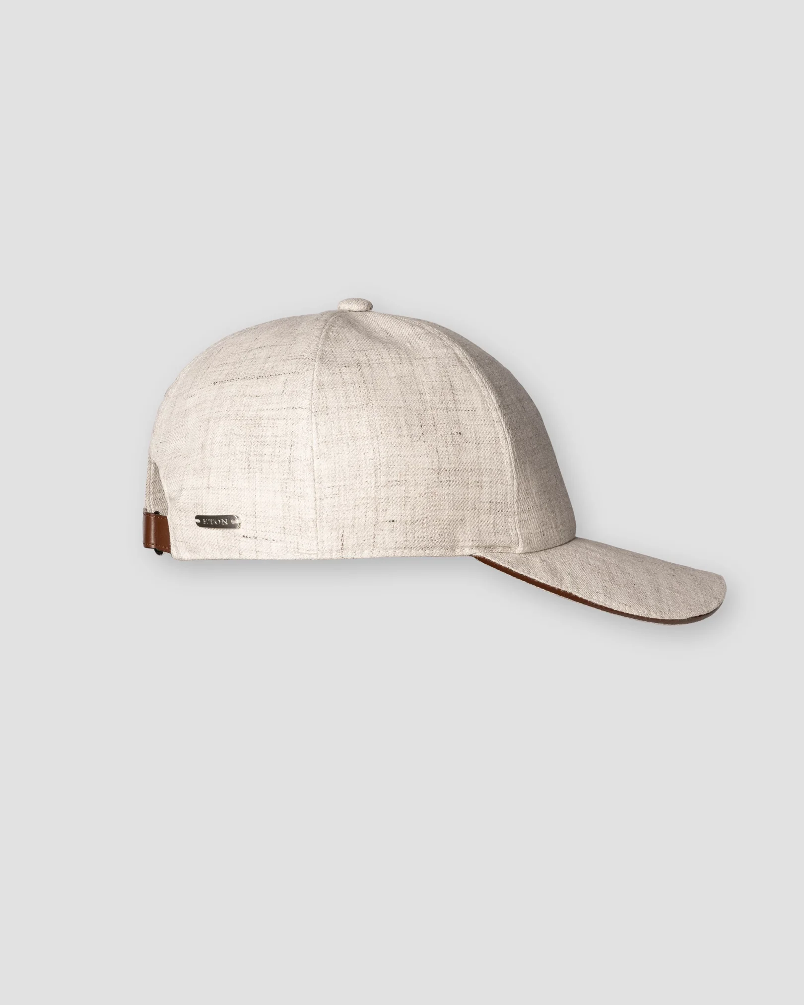 Eton - beige elegant linen cap