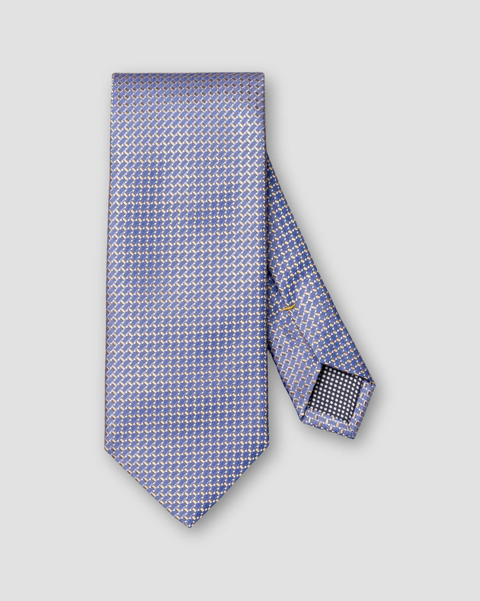 Eton - mid purple micro woven silk tie