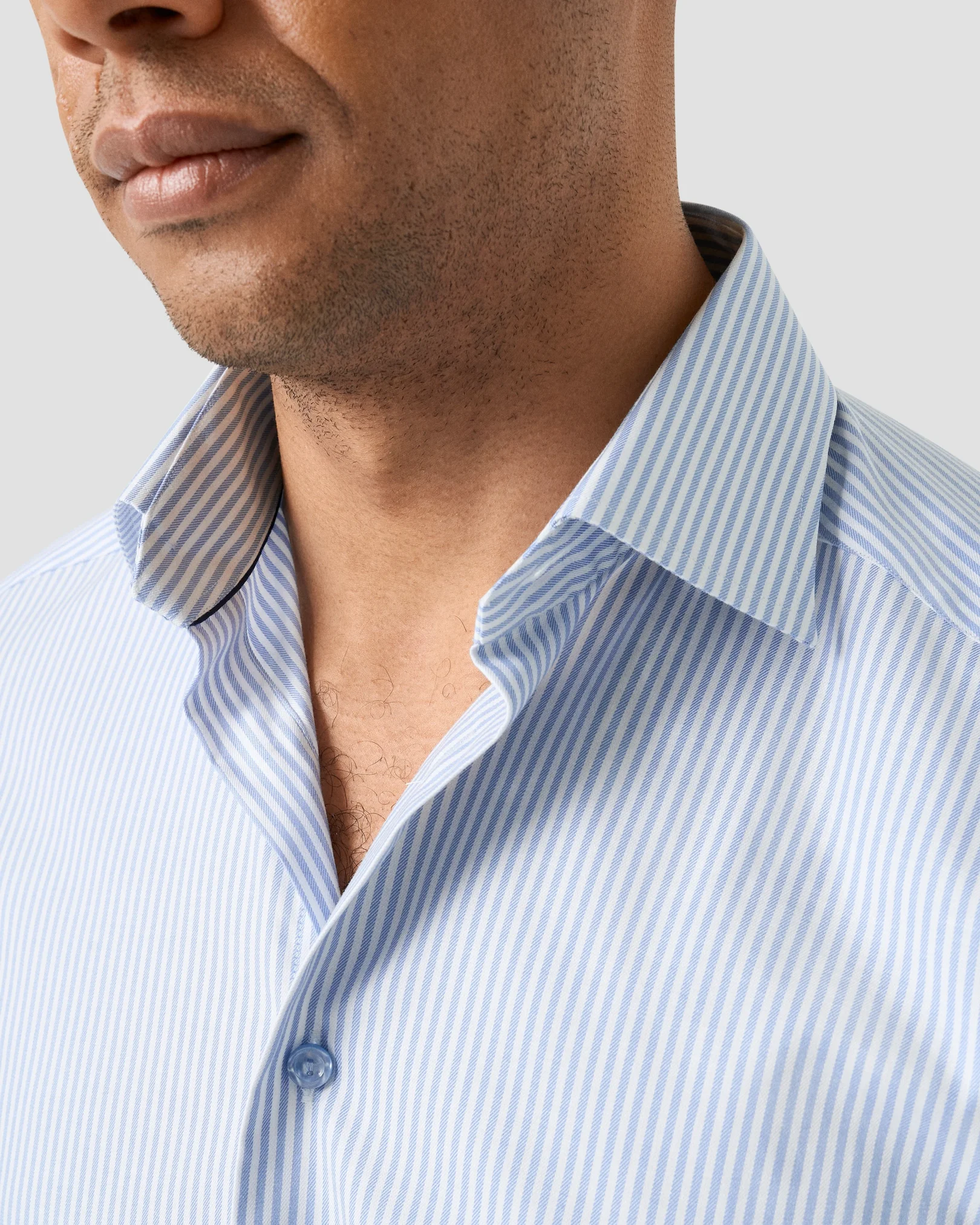 Eton - Striped Cotton TENCEL™ Lyocell Shirt
