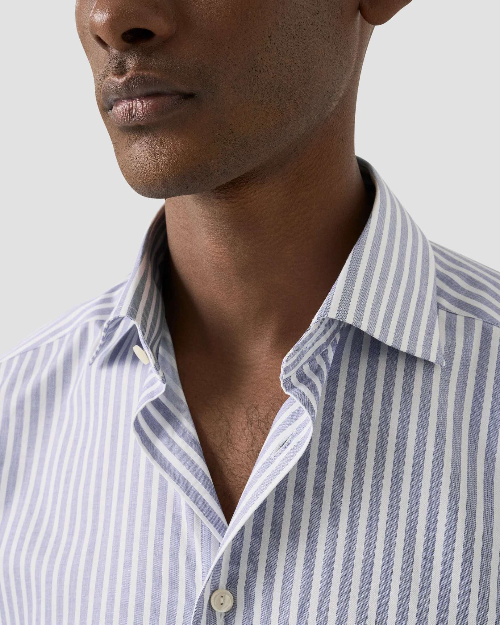 Eton - Striped Twill Shirt