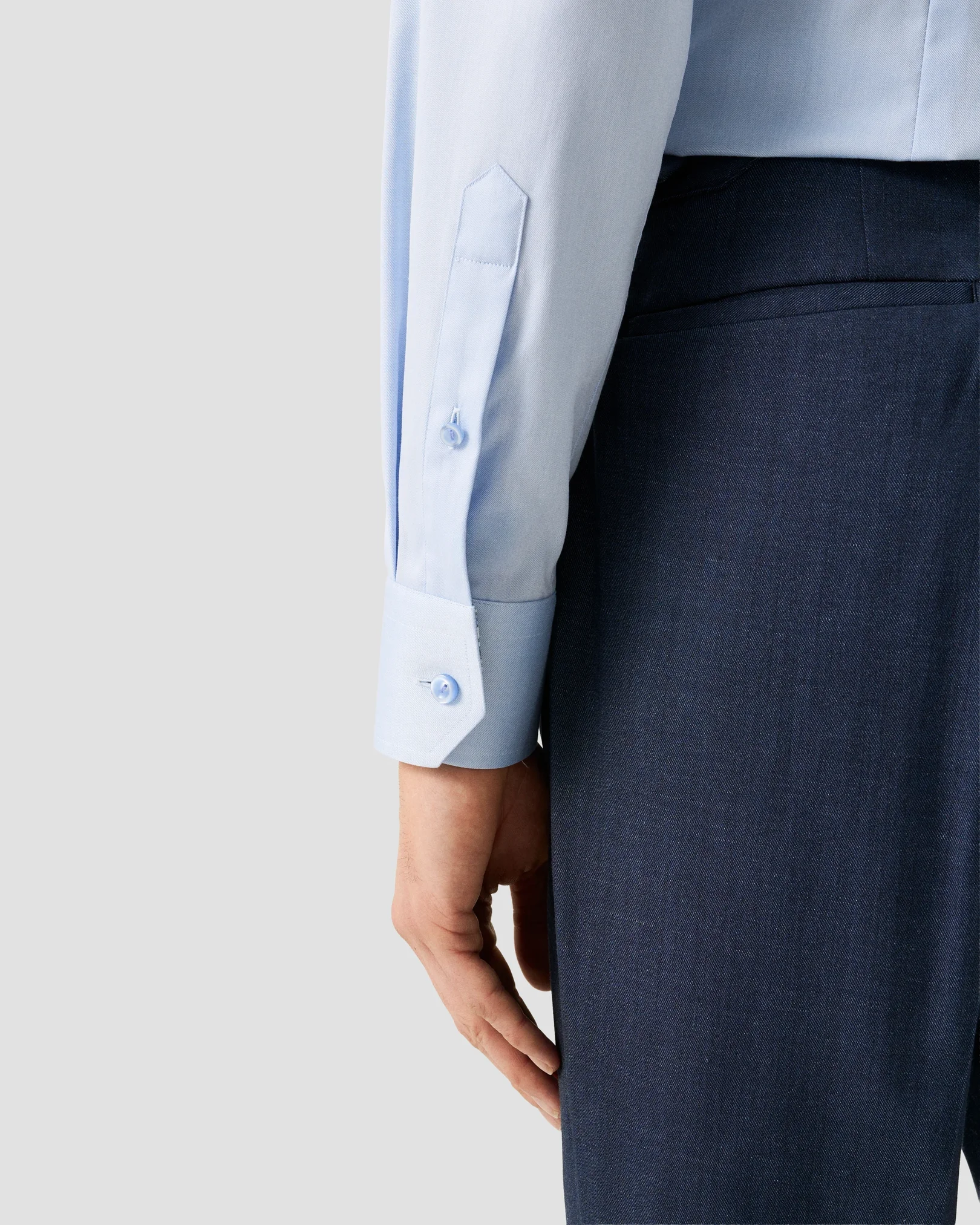 Eton - Floral Effect Signature Twill Shirt