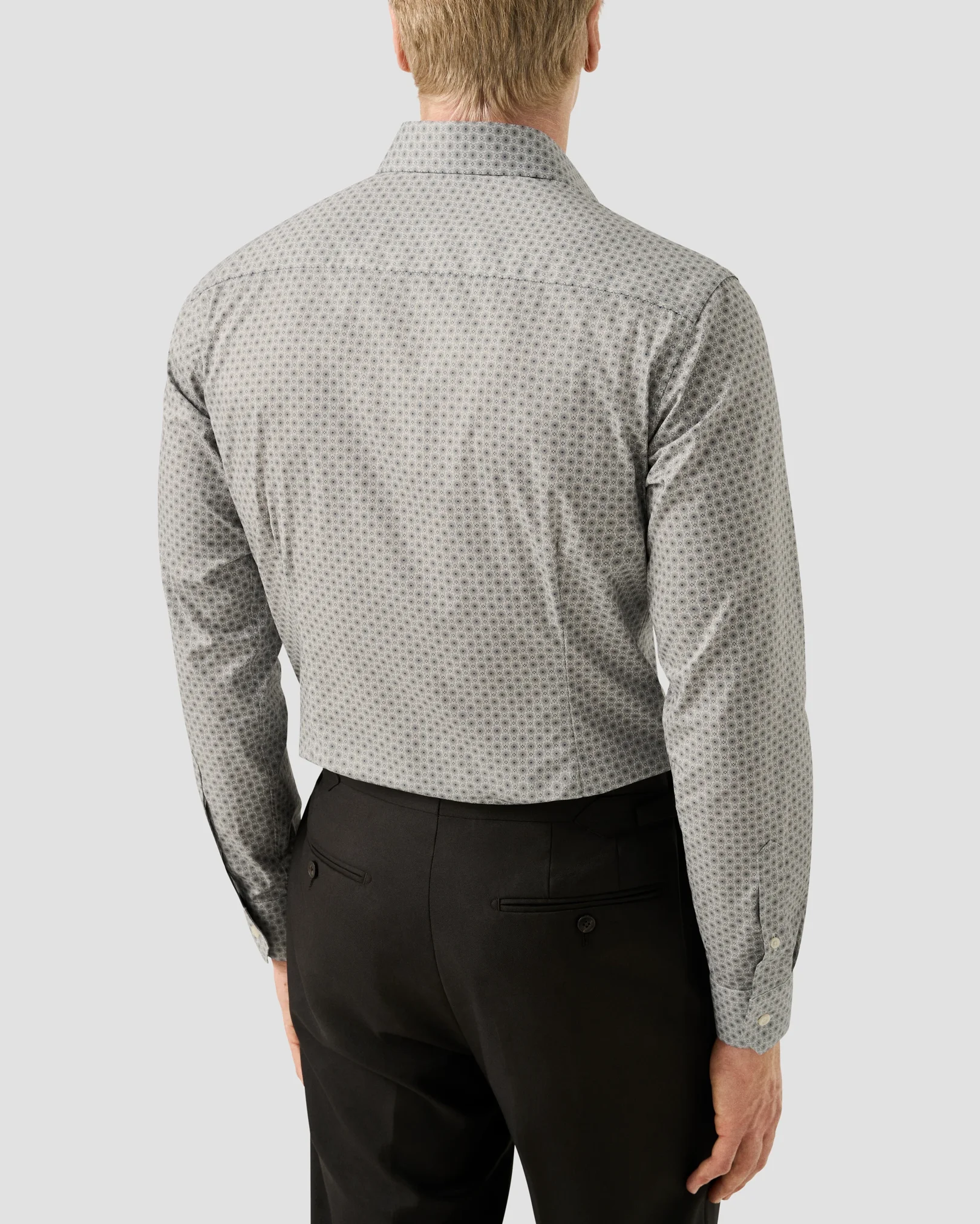 Eton - 256 micro floral print shirt