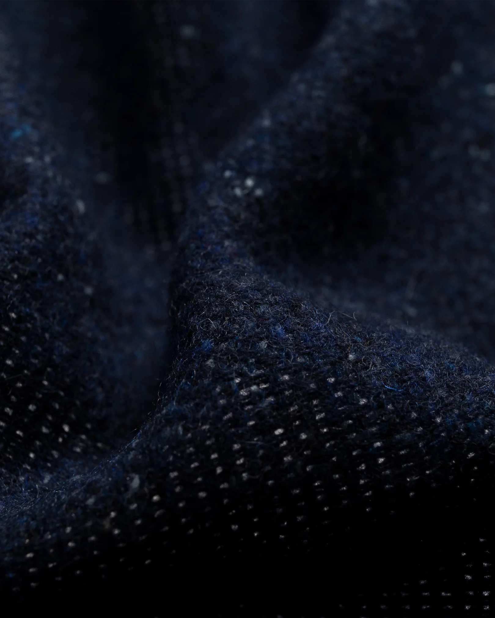 Eton - navy blue winter scarf