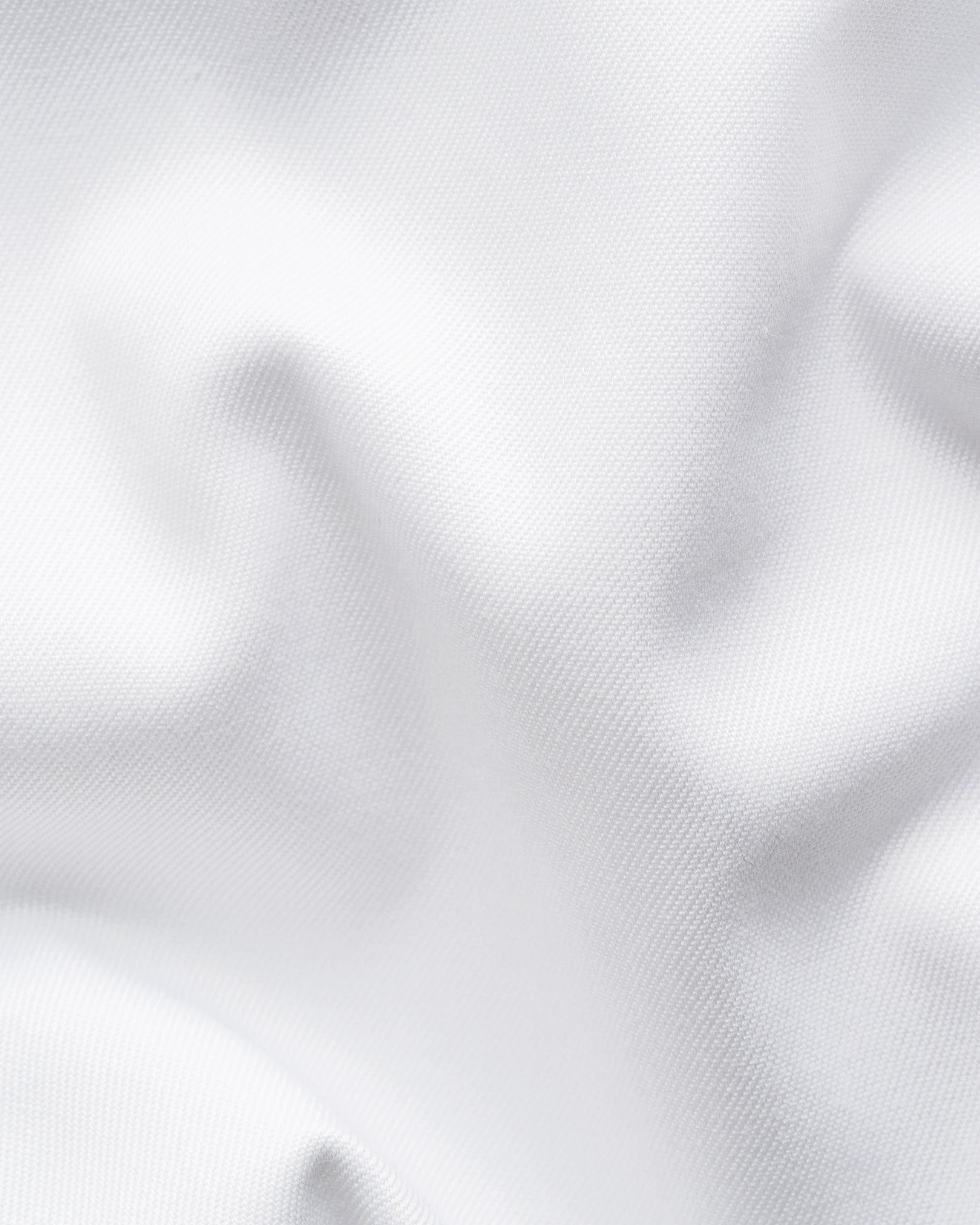 Eton - white solid black buttons signature twill shirt