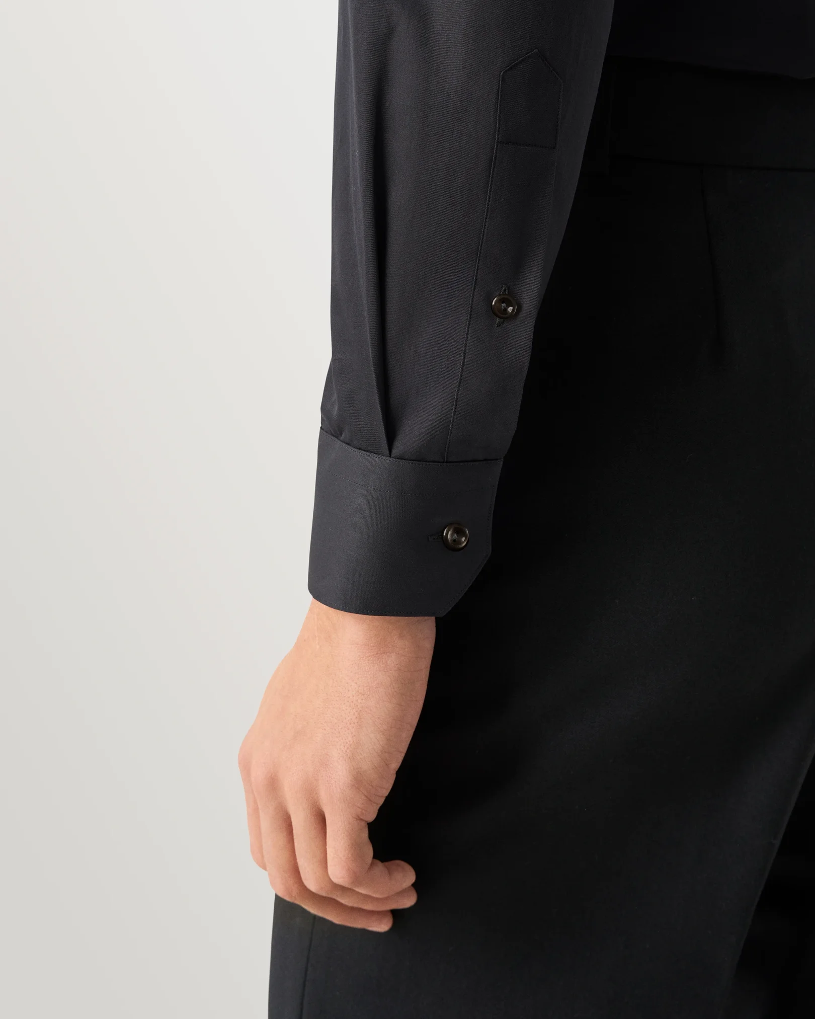 Eton - Solid Elevated Twill Shirt