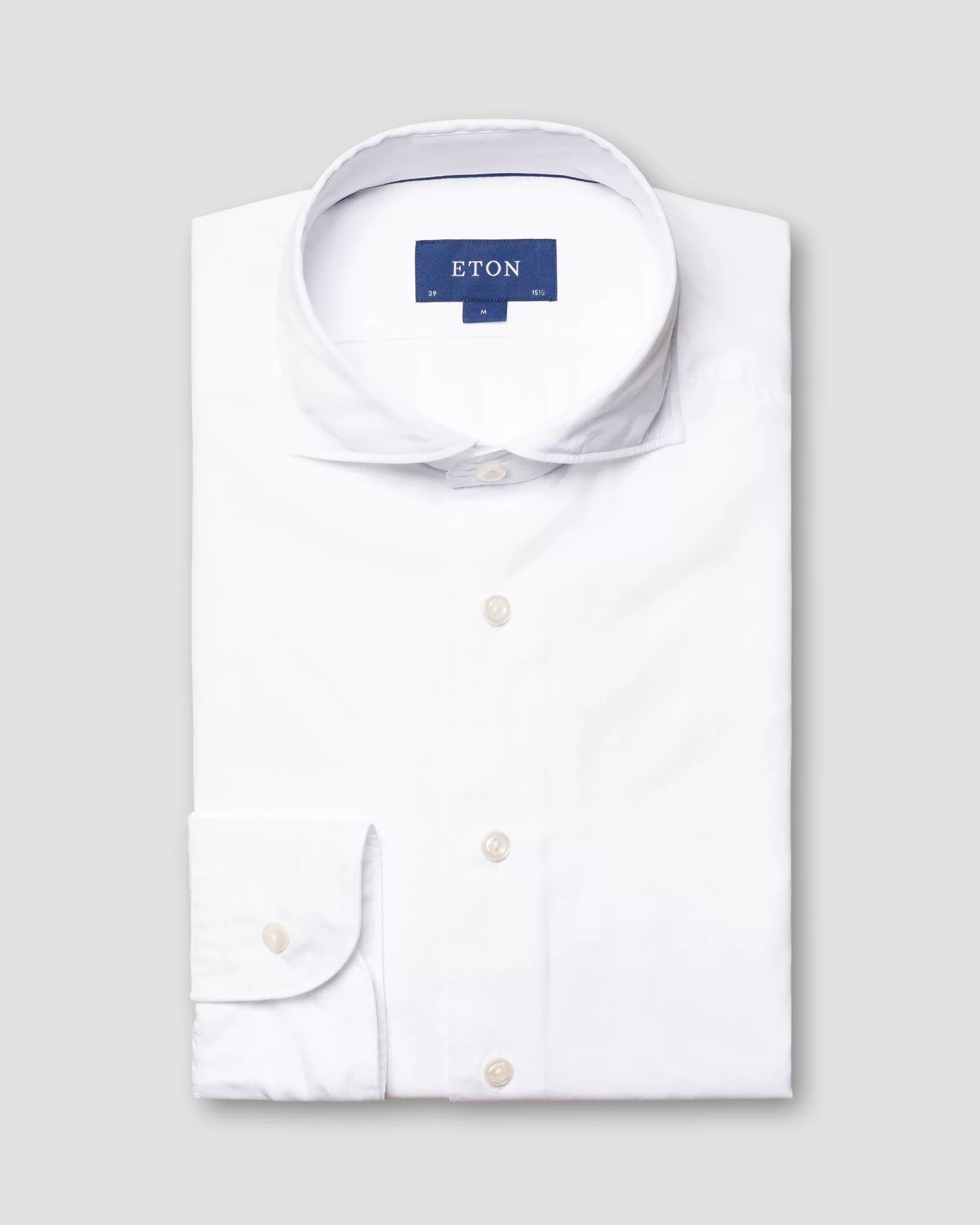 White Cotton-Tencel™ Lyocell Shirt