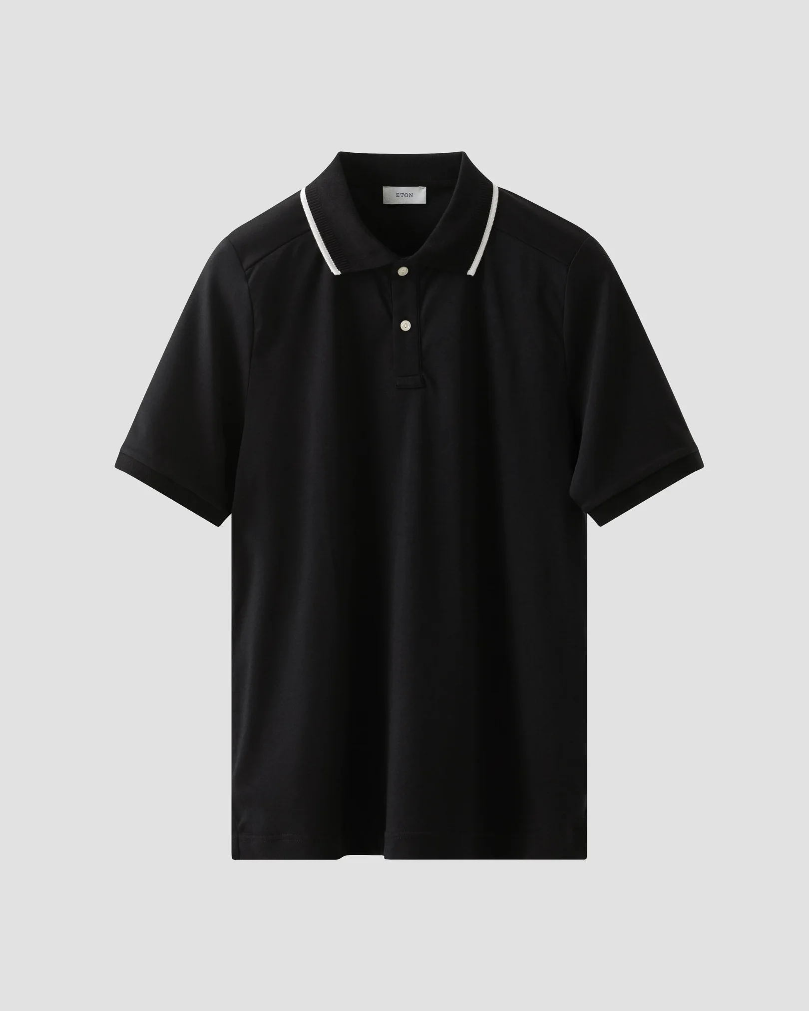 Eton - Polo en coton interlock