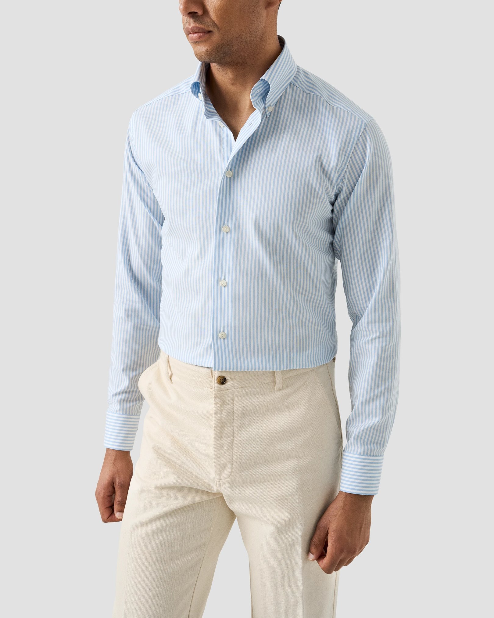 Eton - Stripe Signature Oxford Shirt