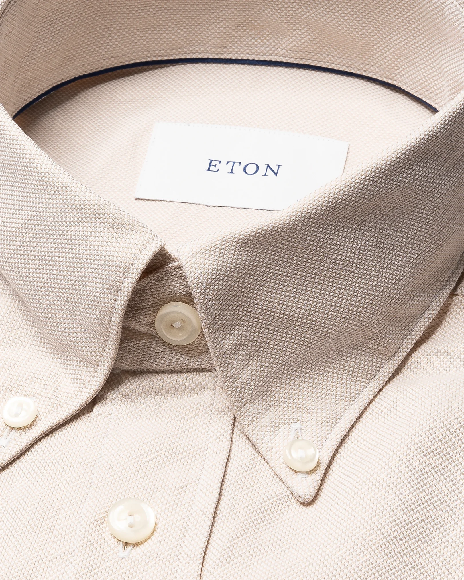 Eton - solid royal oxford shirt