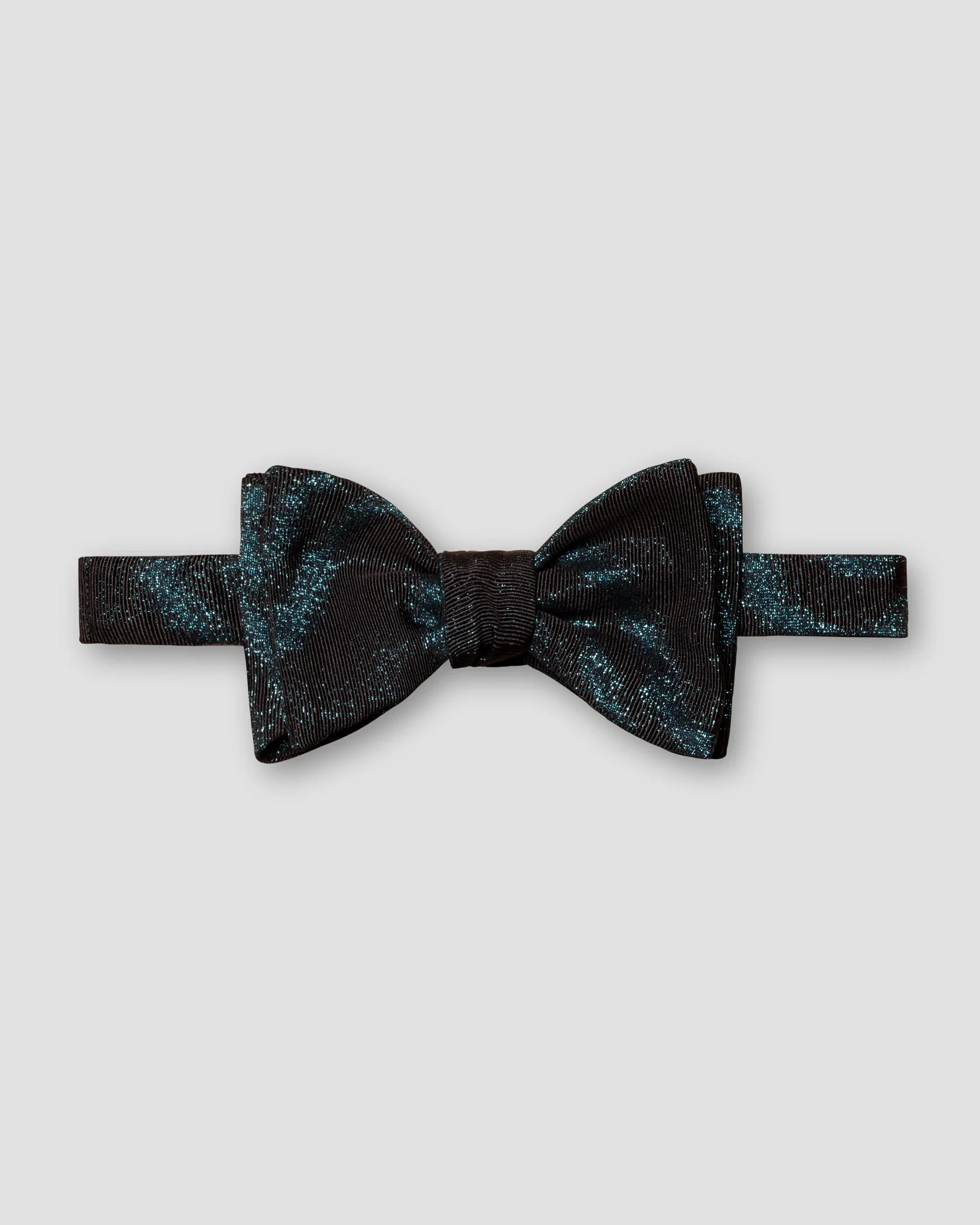 Eton - navy blue lurex bow tie