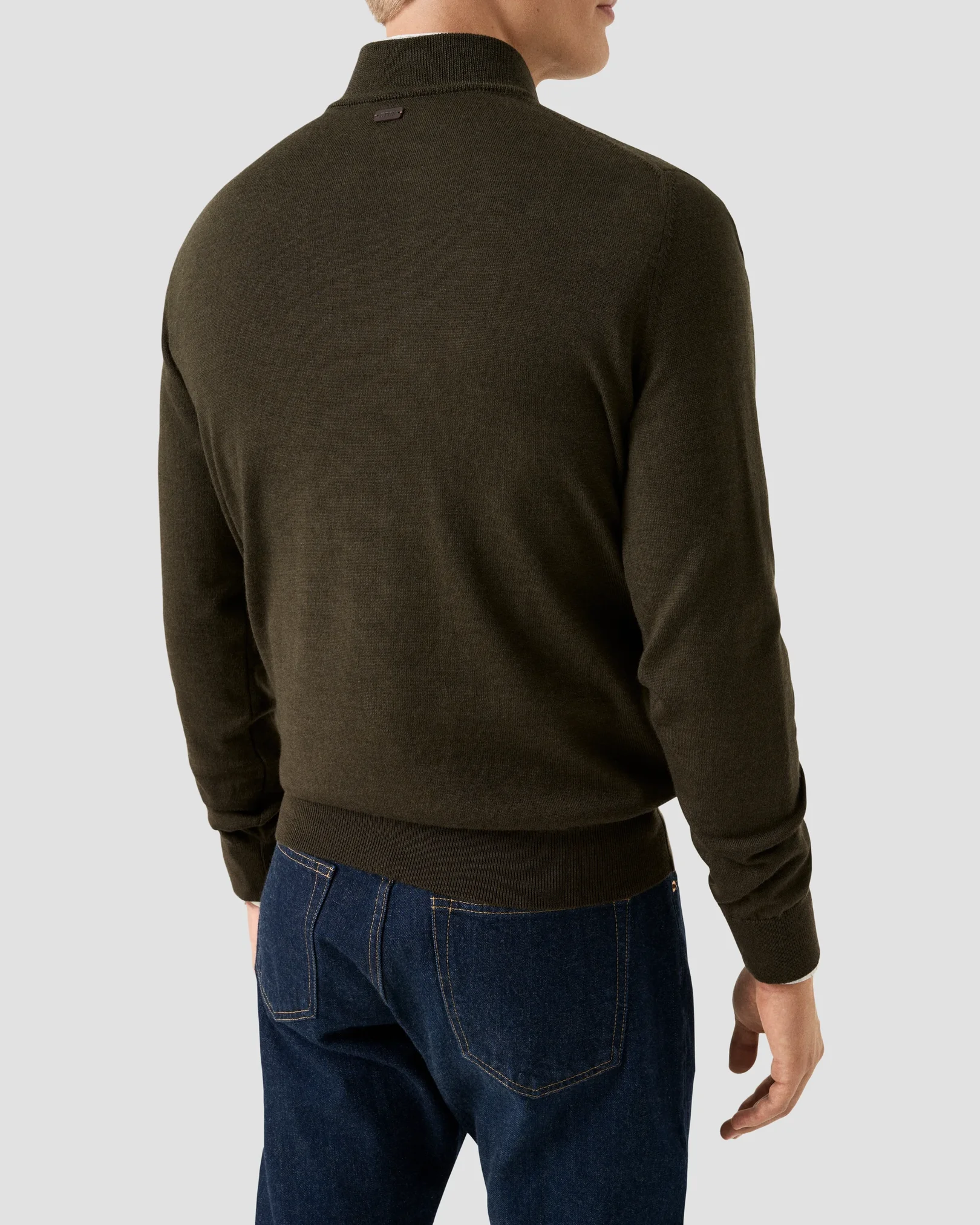 Eton - Quarter Zip Sweater