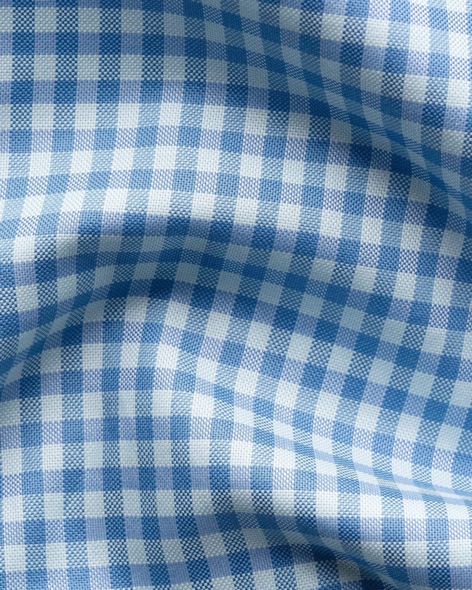 Eton - dark blue check signature oxford shirt 261