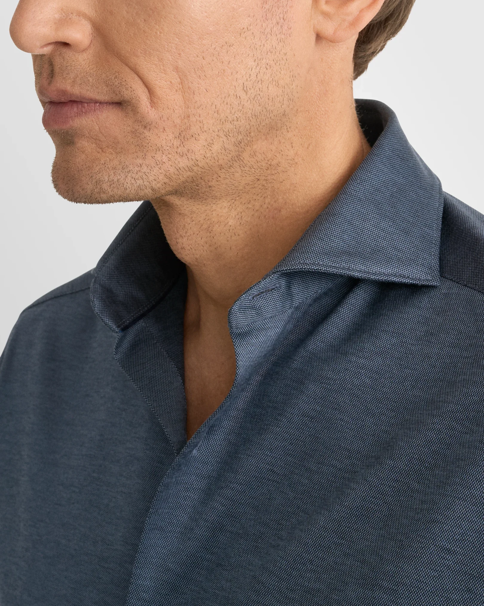 Eton - Filo di Scozia Jersey Shirt