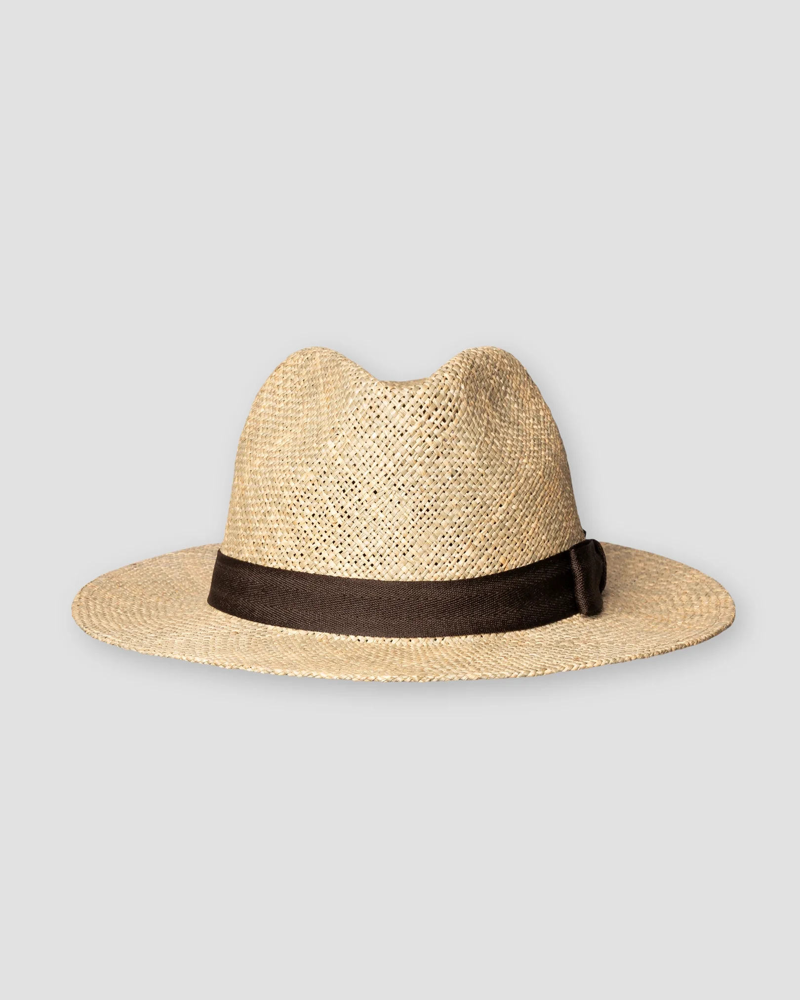 Eton - brown panama hat