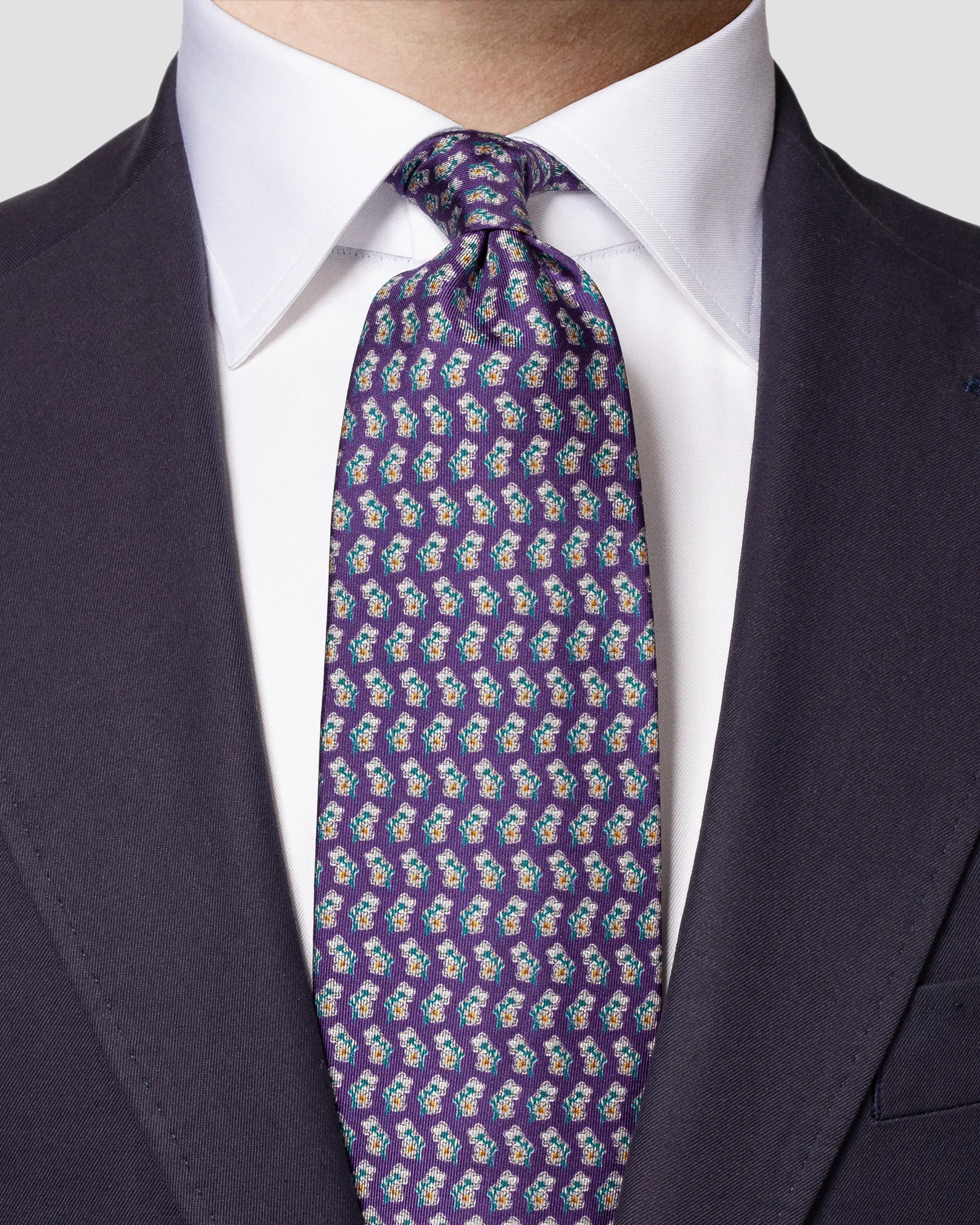 Eton - purple tie af2