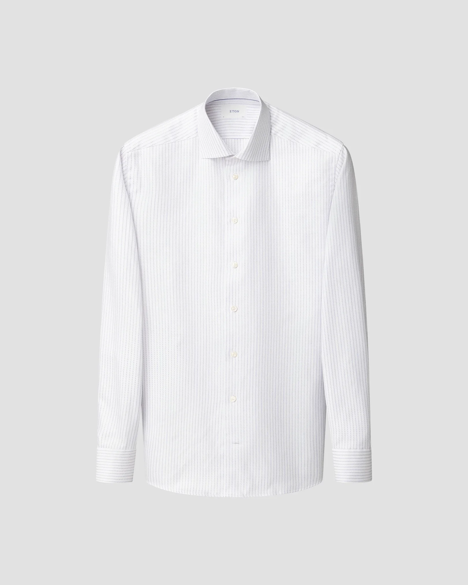 Eton - striped king twill shirt 256