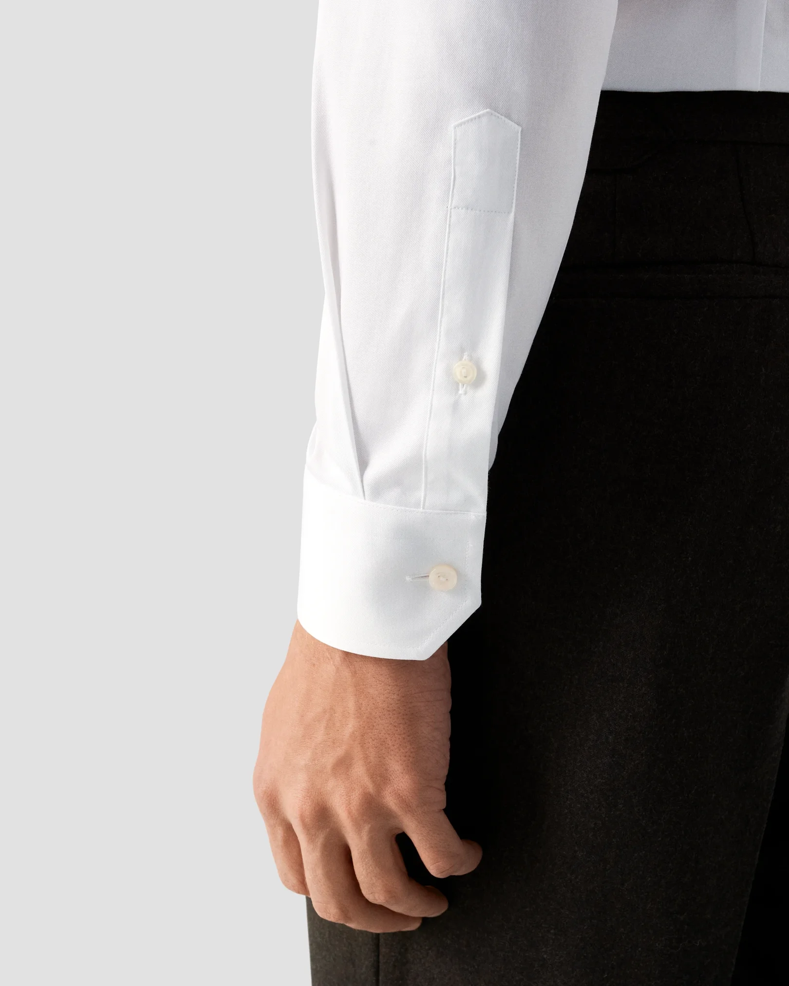 Eton - white extreme cut away shirt