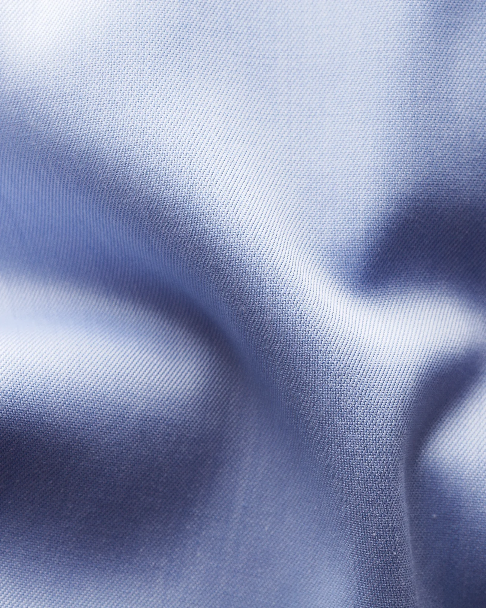 Eton - light blue signature twill cut away single contemporary