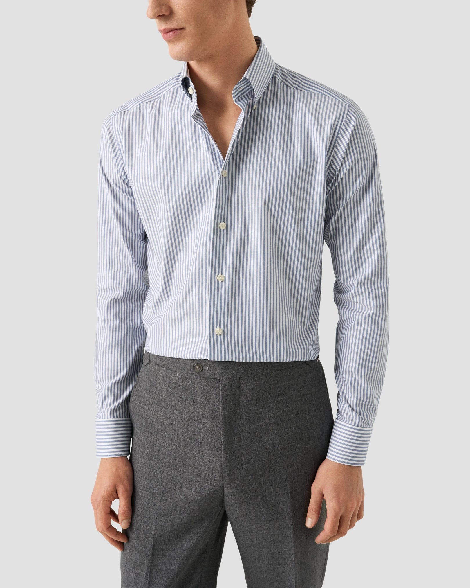 Eton - Stripe Signature Oxford Shirt