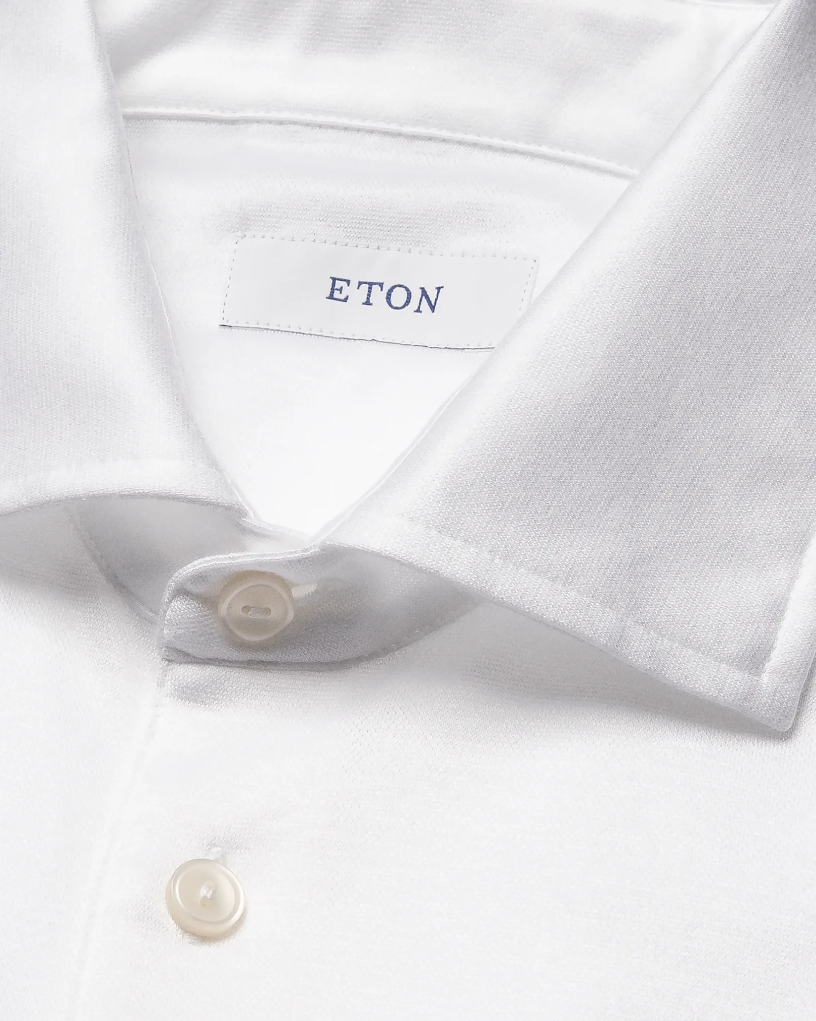 Eton - jacquard filo di scozia polo shirt