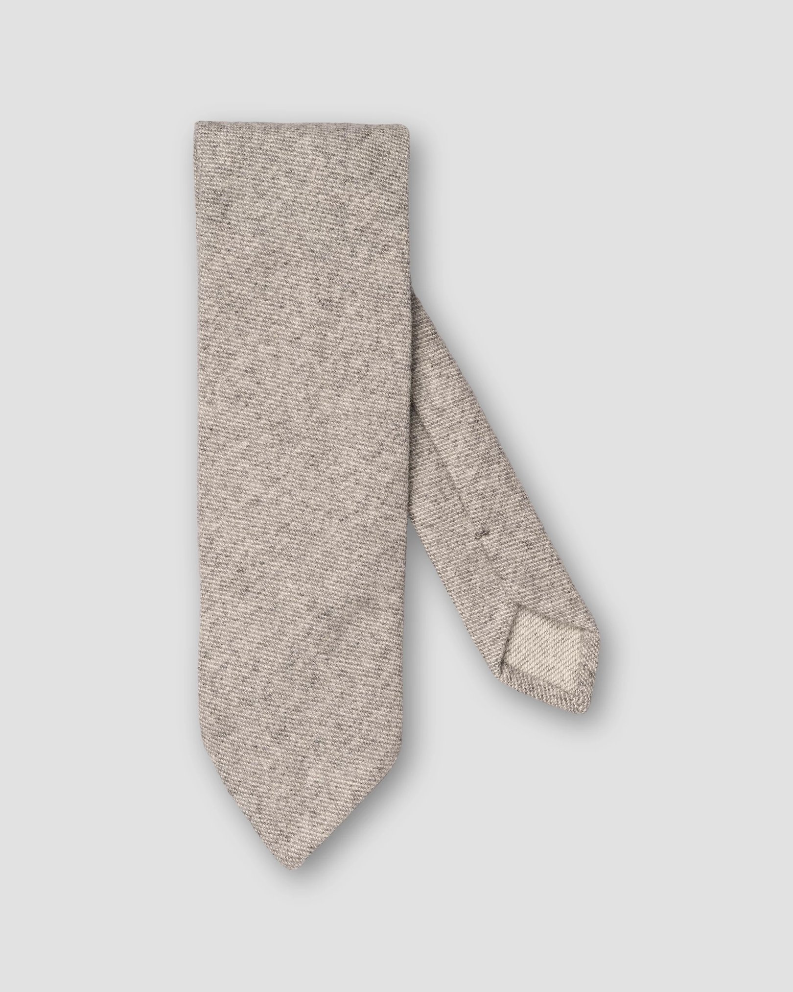 Eton - light grey cashmere tie
