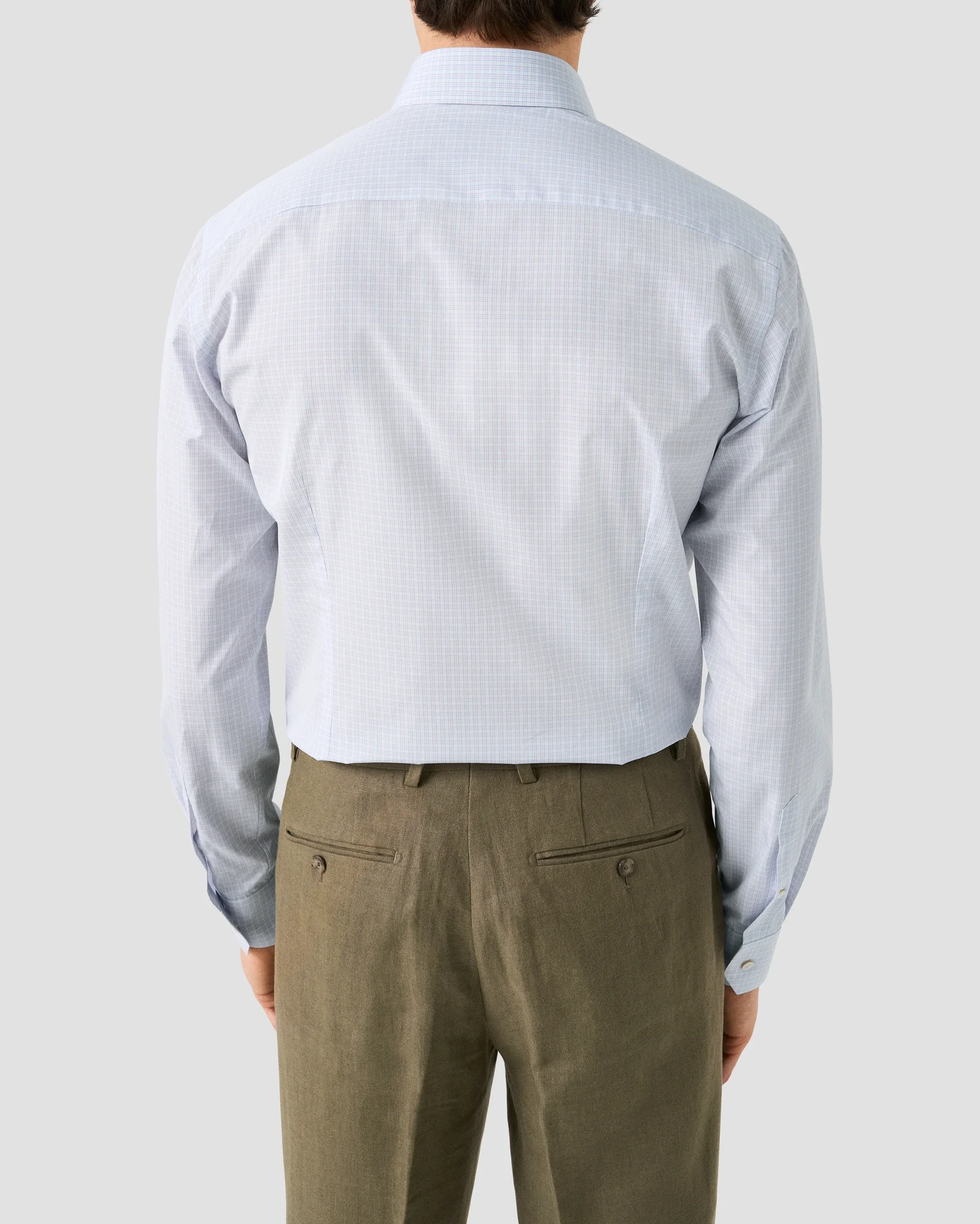 Eton - check giza 45 shirt