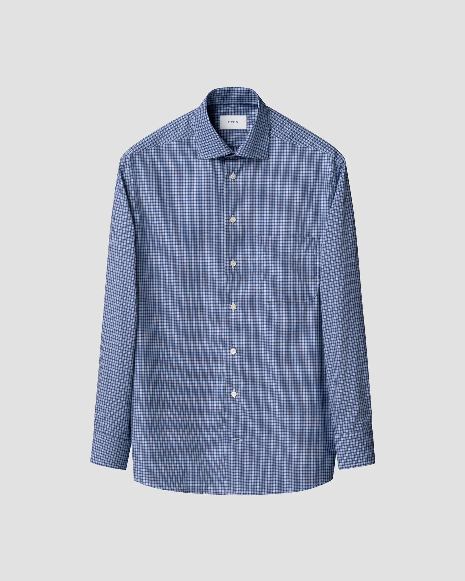 Eton - Checked Twill Shirt