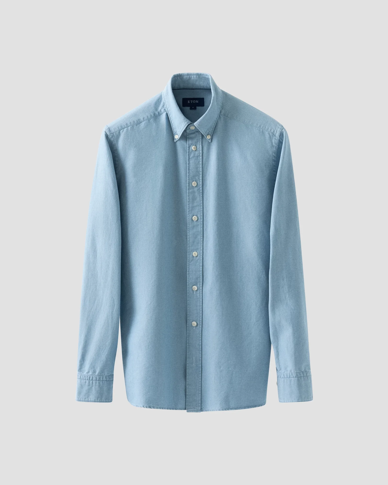 Eton - mid blue signature oxford shirt