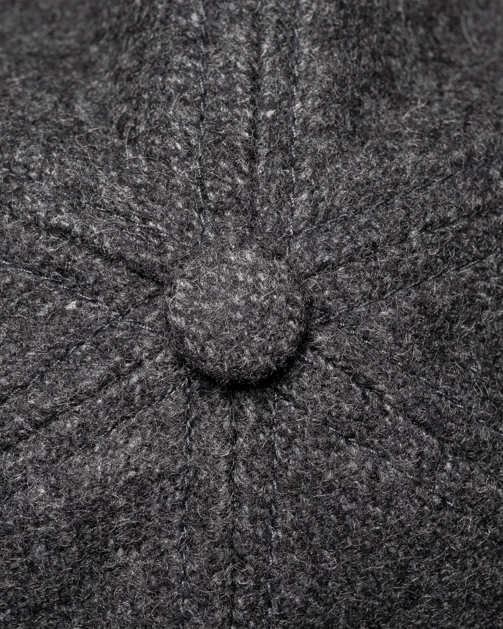 Gray Wool Cap