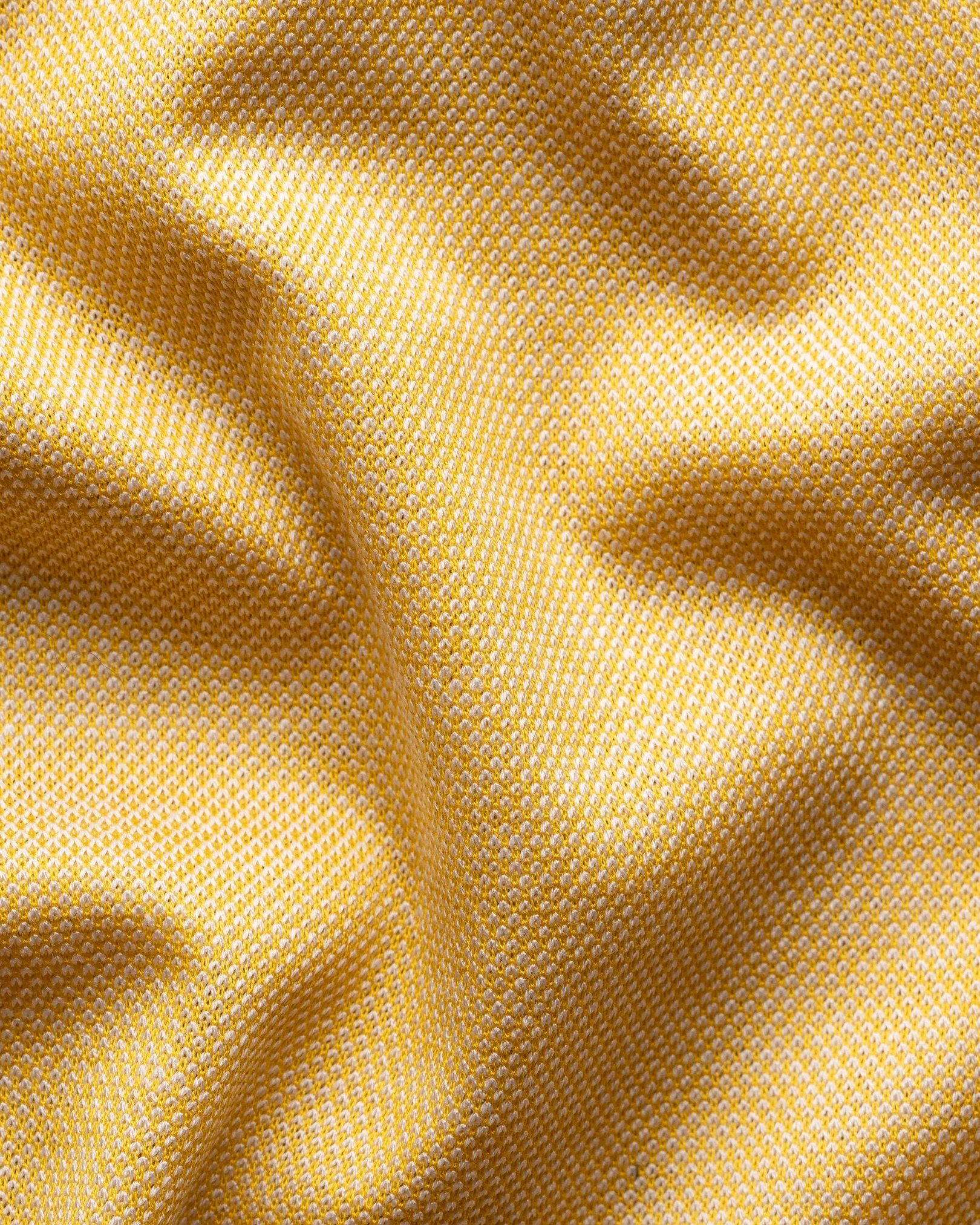 Eton - filo di scozia oxford polo shirt yellow filo di scozia oxford polo shirt