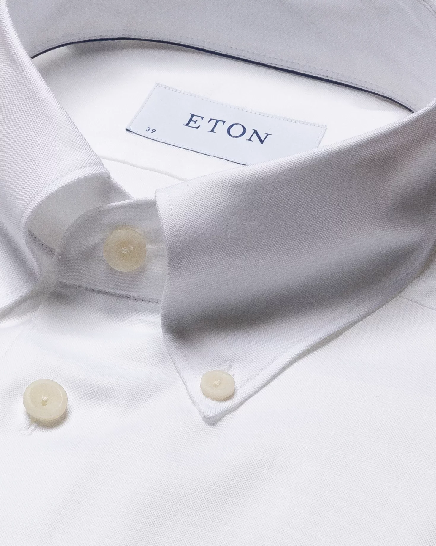 Eton - white wrinkle free oxford shirt