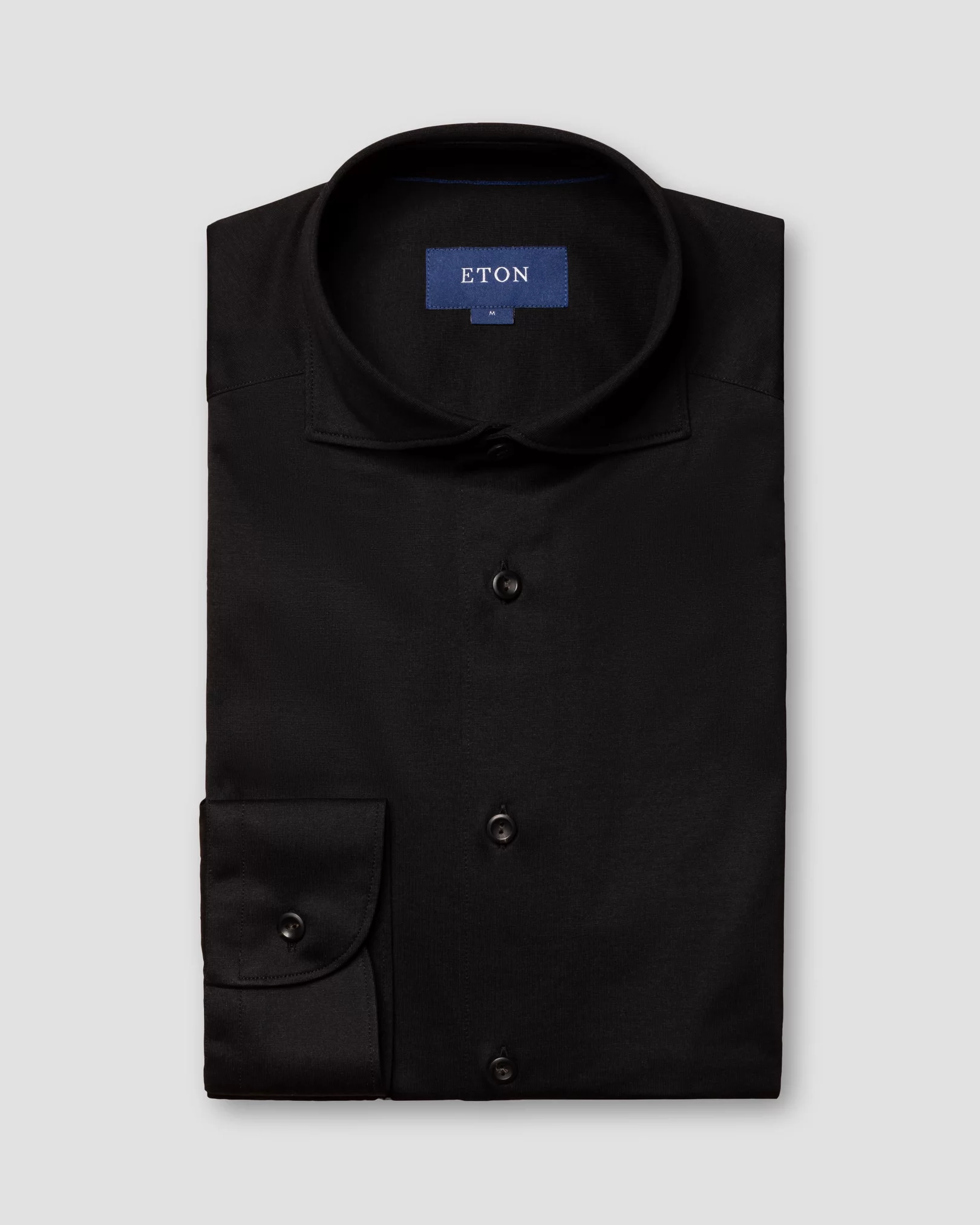 Black Jersey Shirt - Eton
