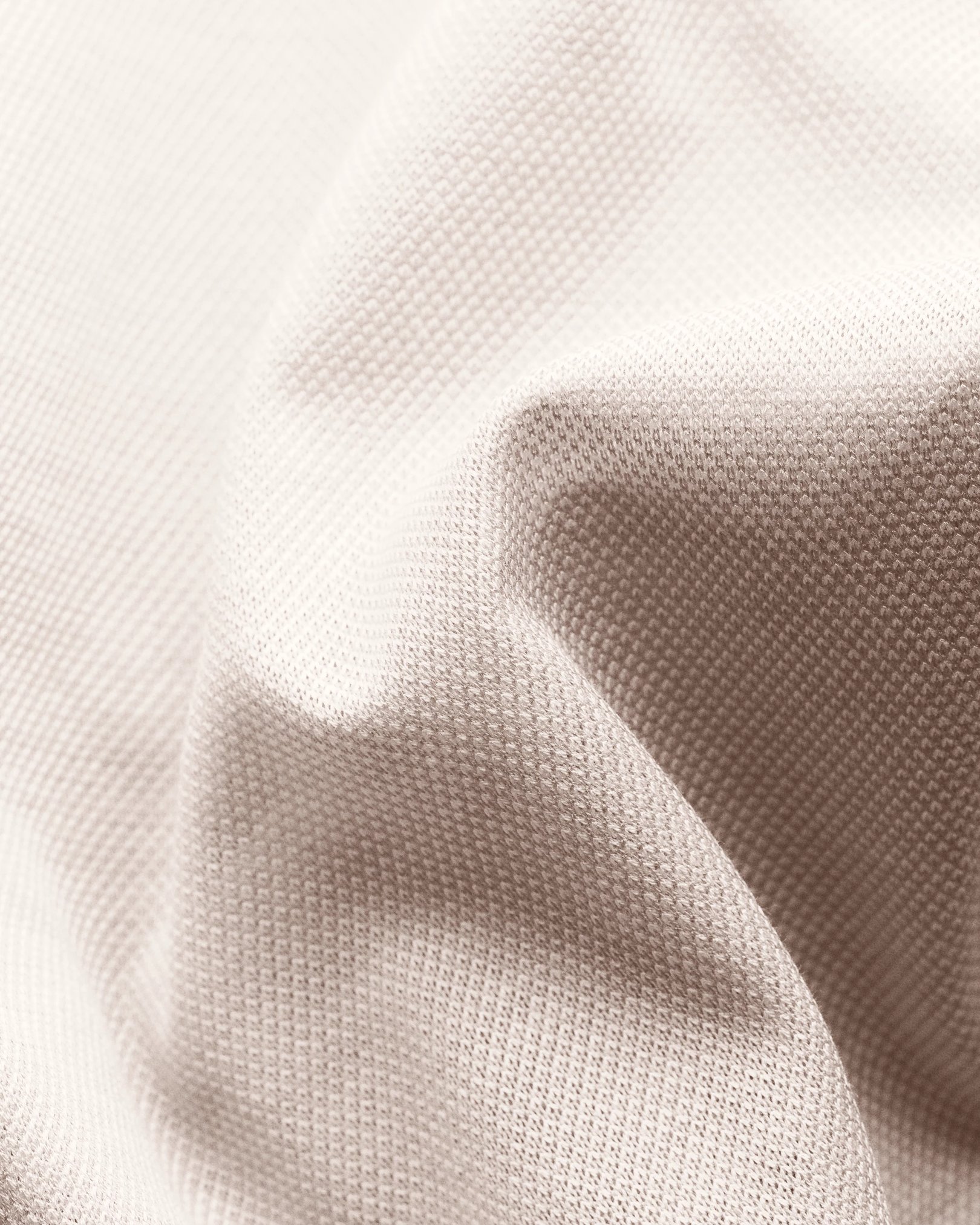 Eton - white jersey button under shot sleeve
