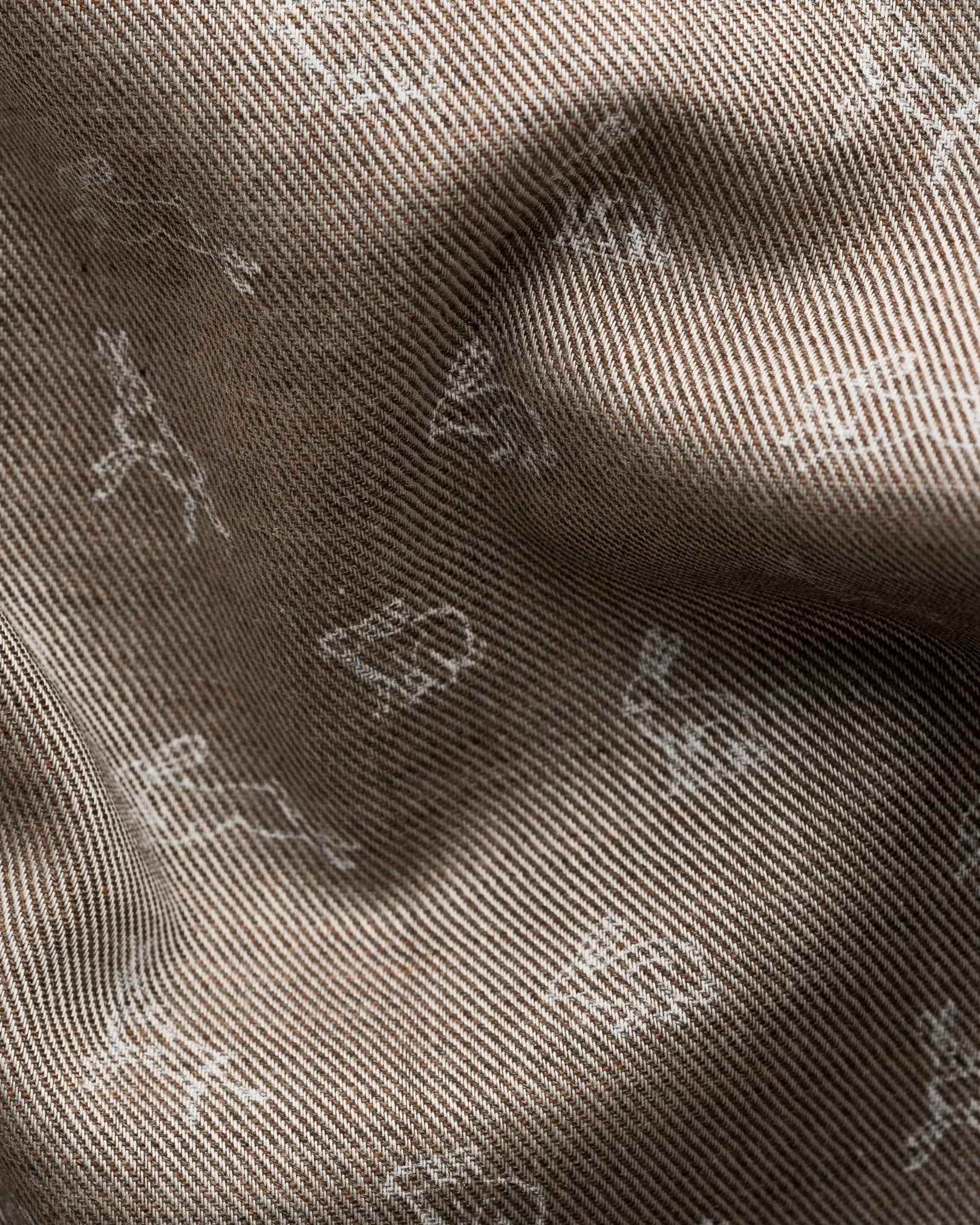 Eton - fox and hare print shirt