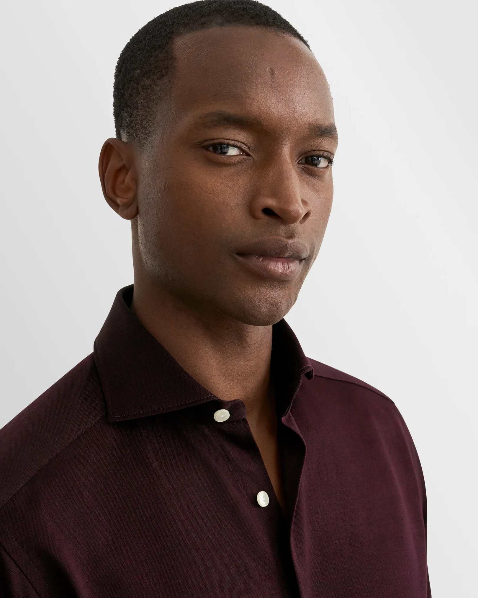Eton - Chemise en jersey Filo di Scozia