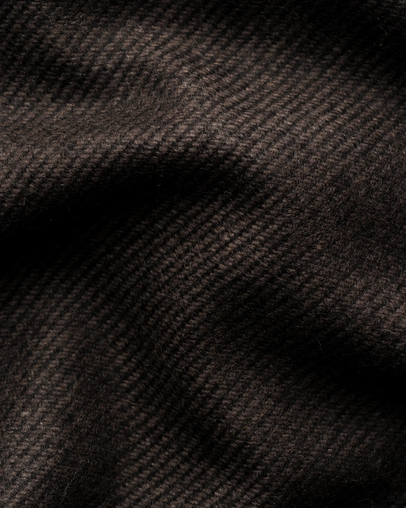 Eton - dark brown wool cashmere two pocket jacket
