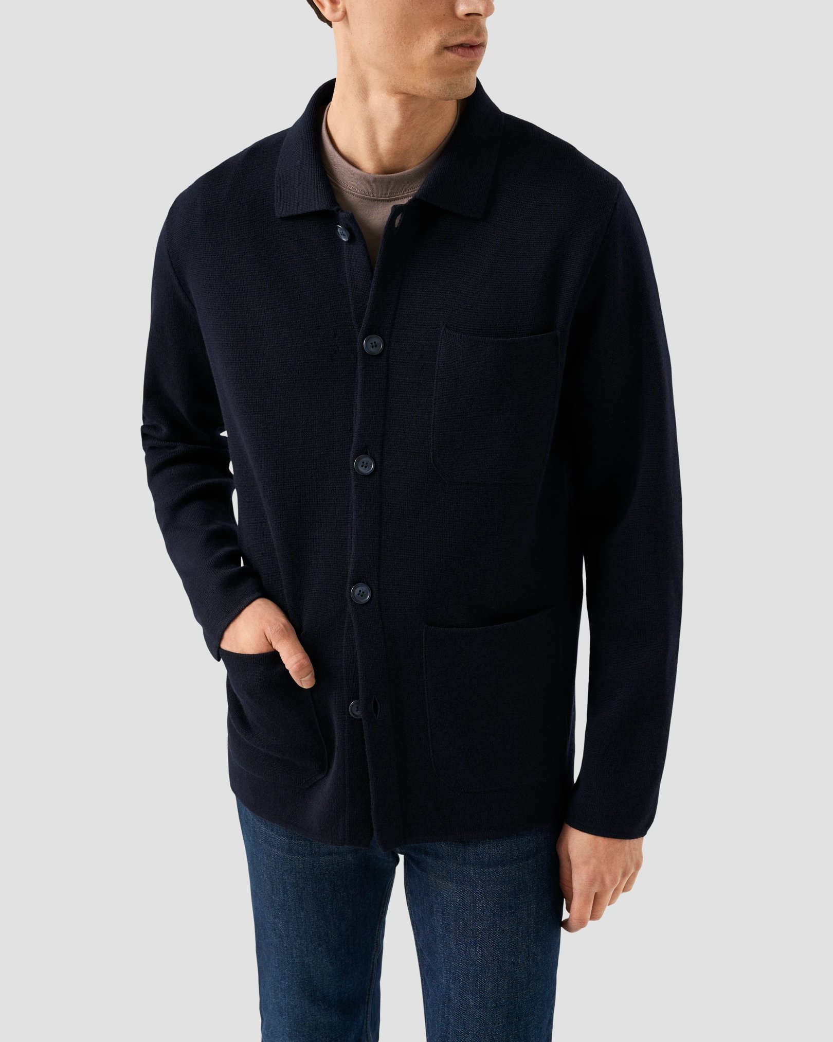 Eton - Milano Knit Shirt Jacket
